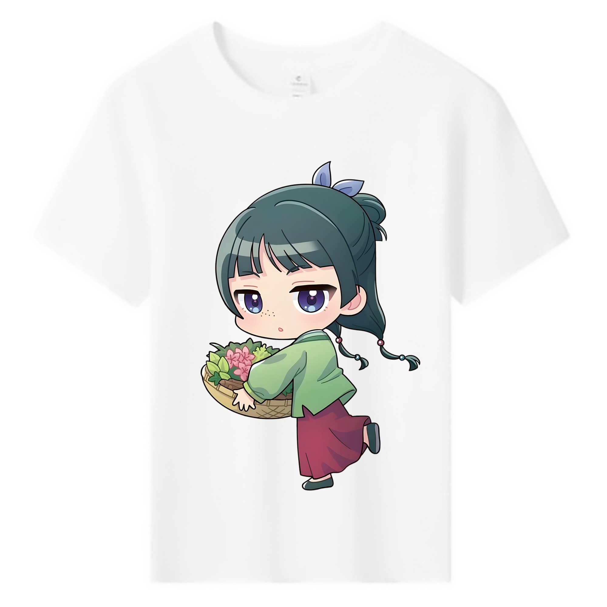 （画像用） 薬屋のひとりごと The Apothecary Diaries 綿100％キッズTシャツ（フロントプリント）