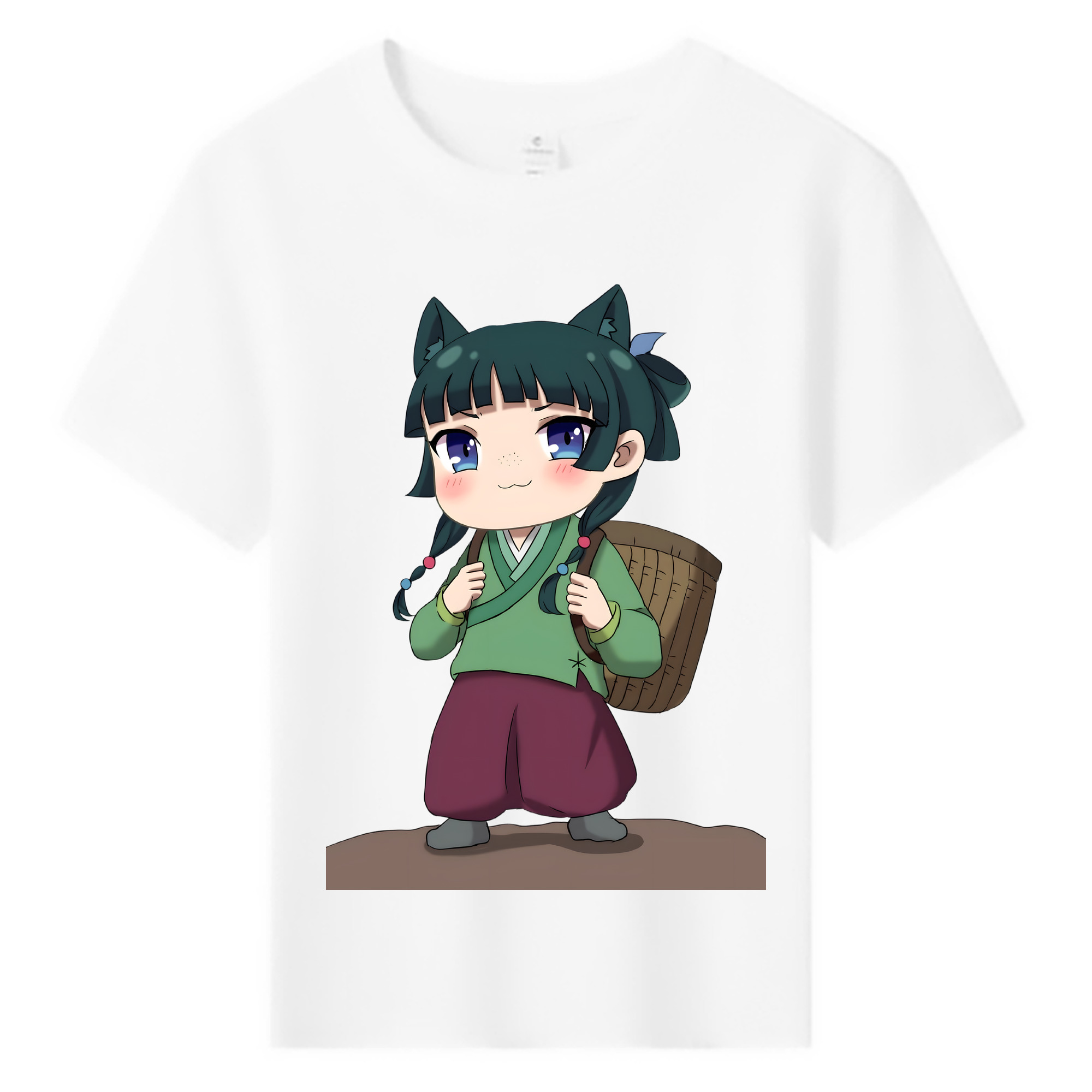 （画像用） 薬屋のひとりごと The Apothecary Diaries 綿100％キッズTシャツ（フロントプリント）