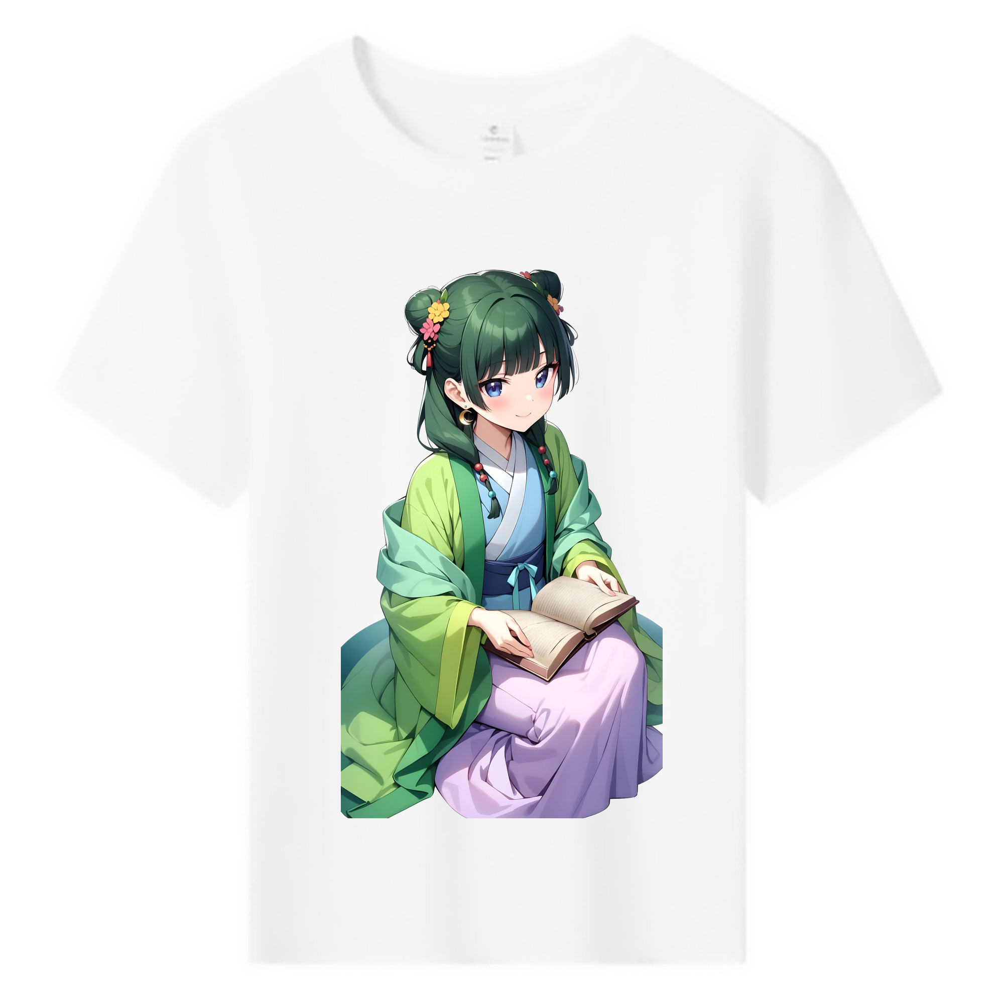 （画像用） 薬屋のひとりごと The Apothecary Diaries 綿100％キッズTシャツ（フロントプリント）