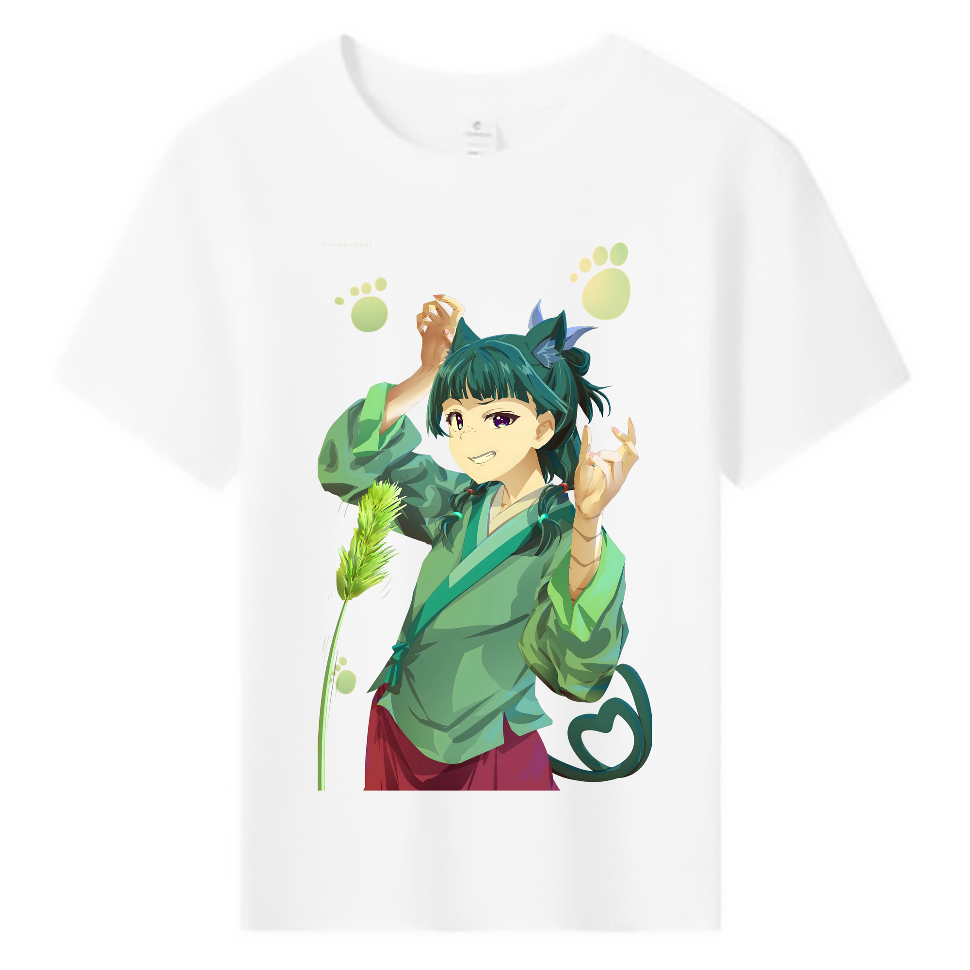 （画像用） 薬屋のひとりごと The Apothecary Diaries 綿100％キッズTシャツ（フロントプリント）