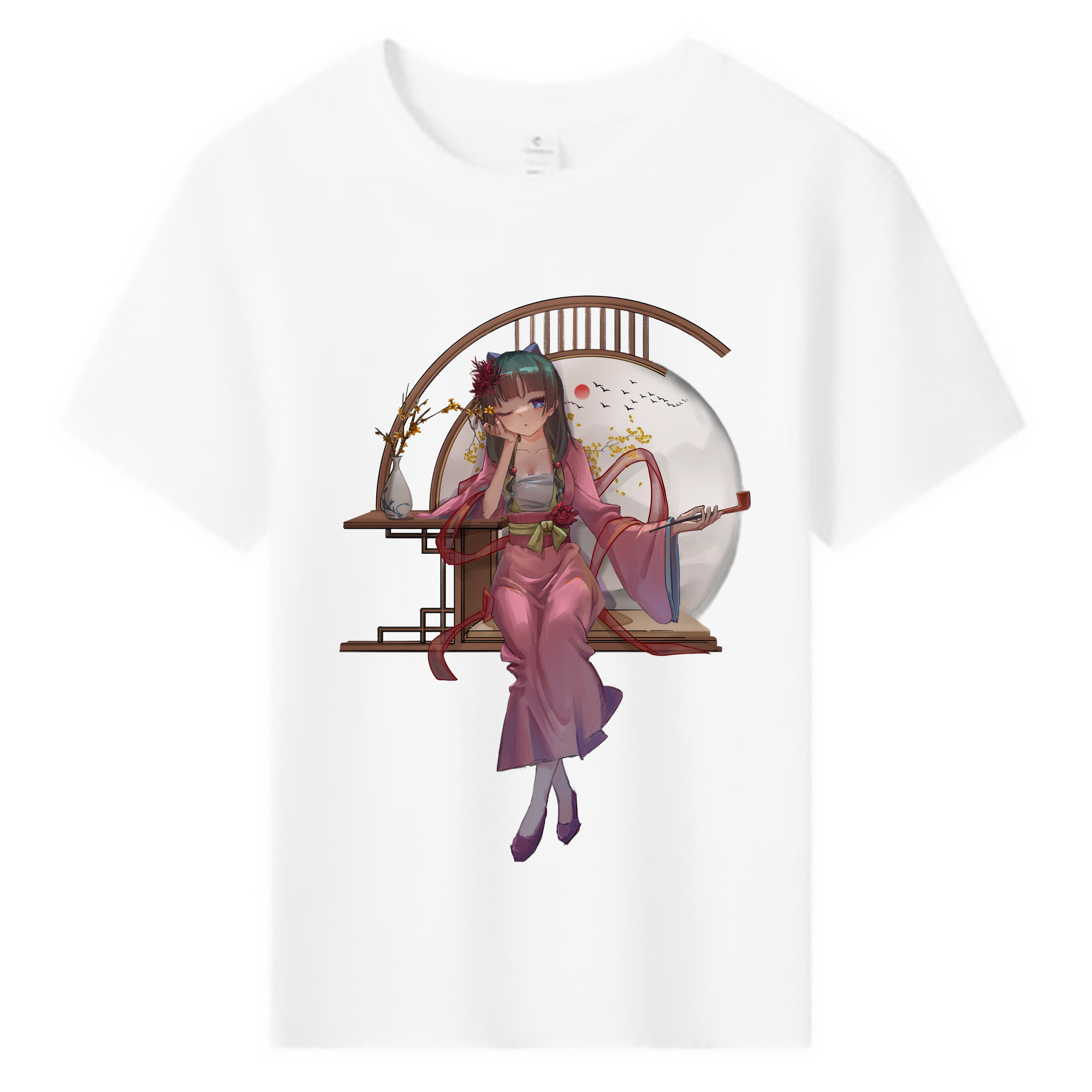 （画像用） 薬屋のひとりごと The Apothecary Diaries 綿100％キッズTシャツ（フロントプリント）