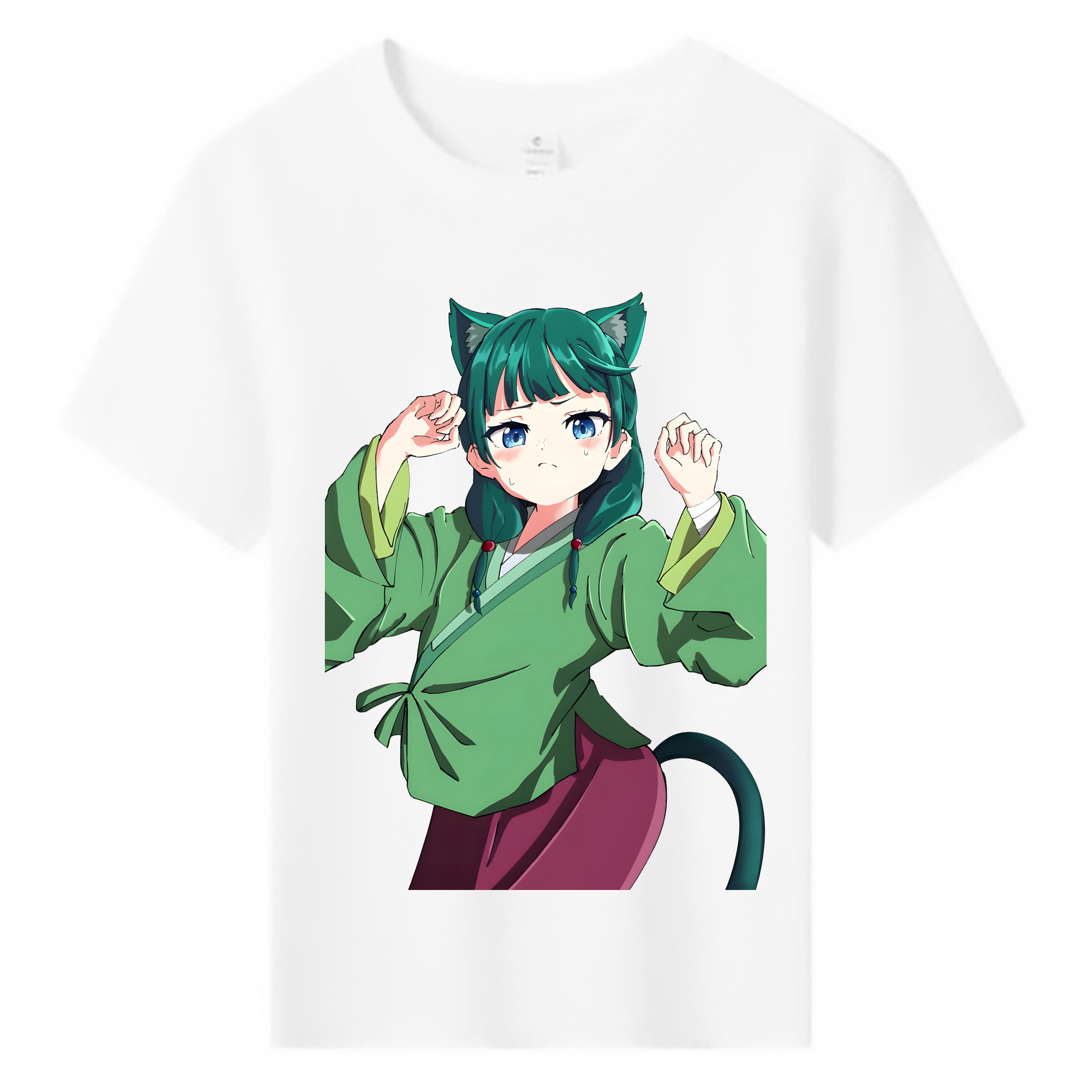 （画像用） 薬屋のひとりごと The Apothecary Diaries 綿100％キッズTシャツ（フロントプリント）