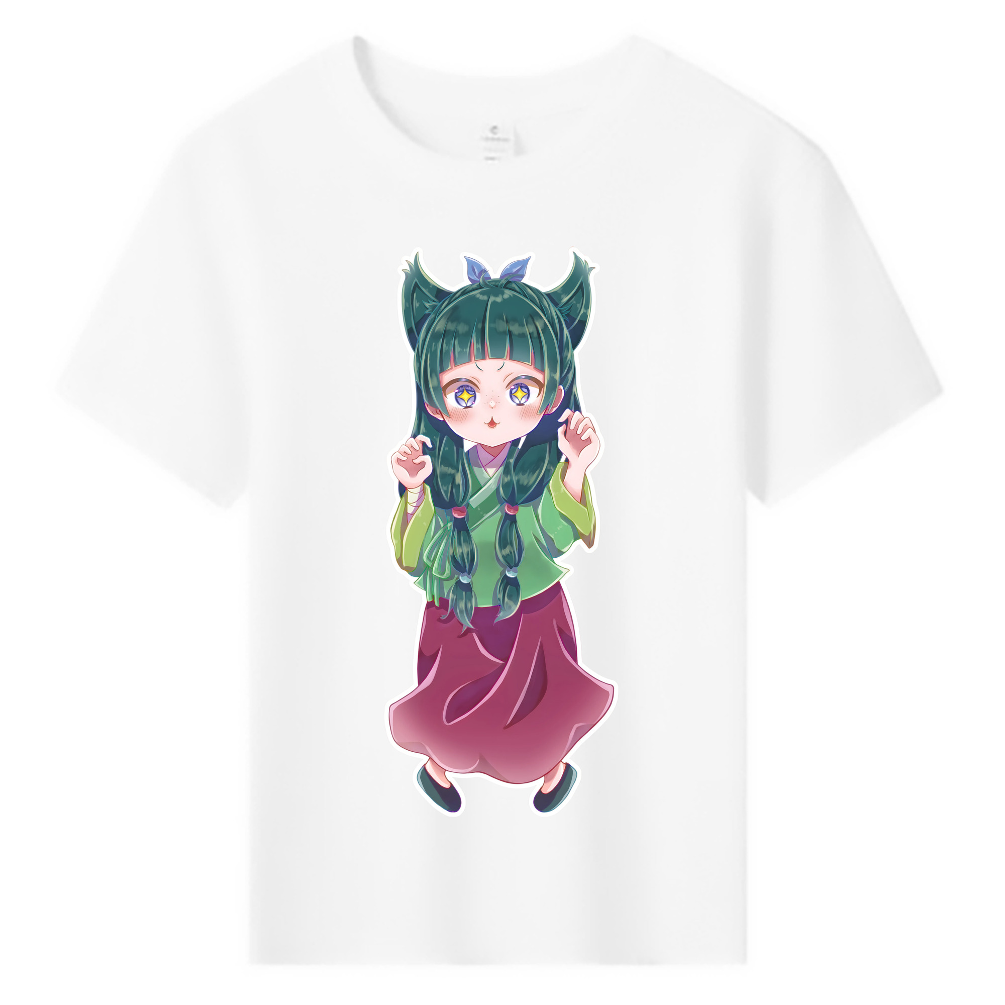 （画像用） 薬屋のひとりごと The Apothecary Diaries 綿100％キッズTシャツ（フロントプリント）