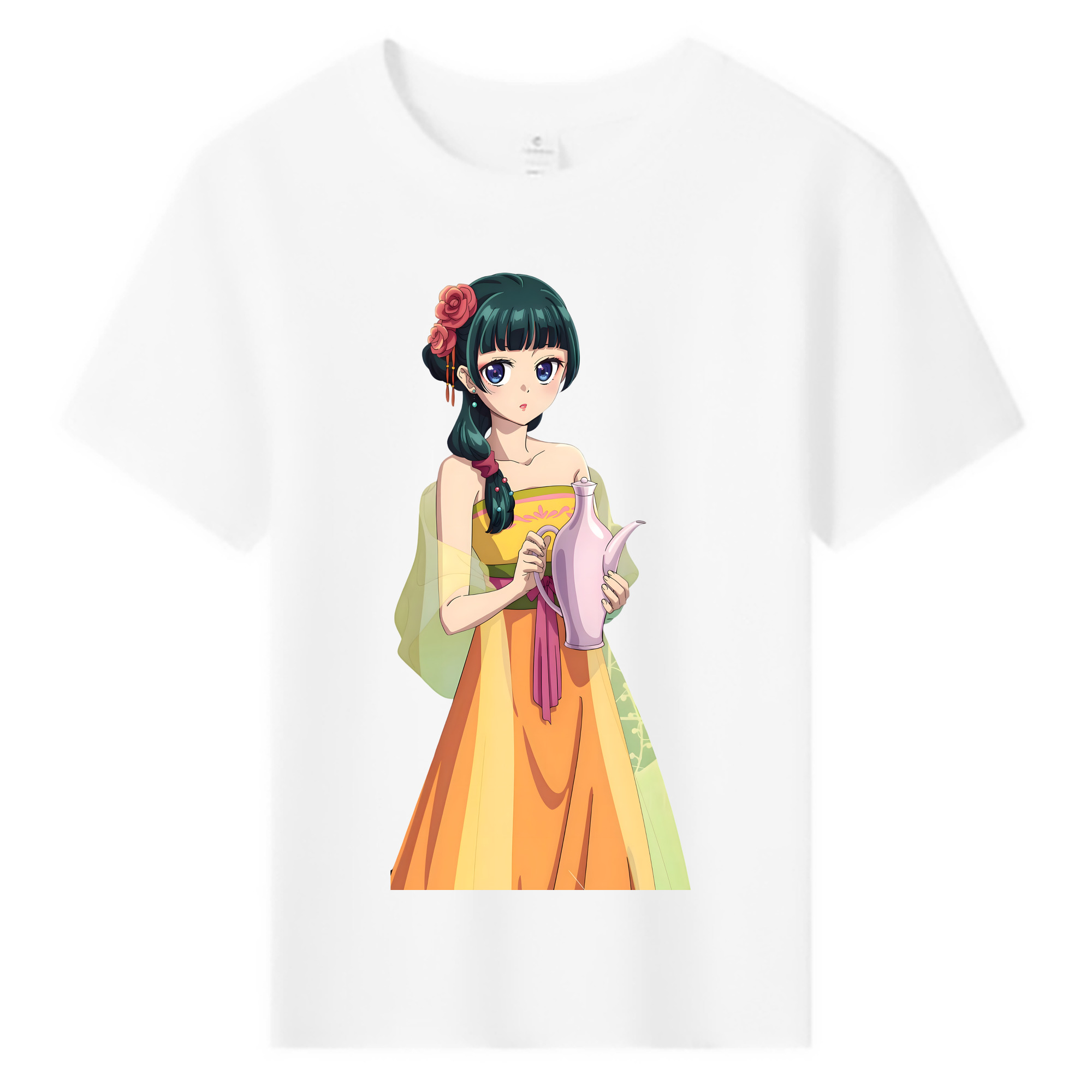 （画像用） 薬屋のひとりごと The Apothecary Diaries 綿100％キッズTシャツ（フロントプリント）