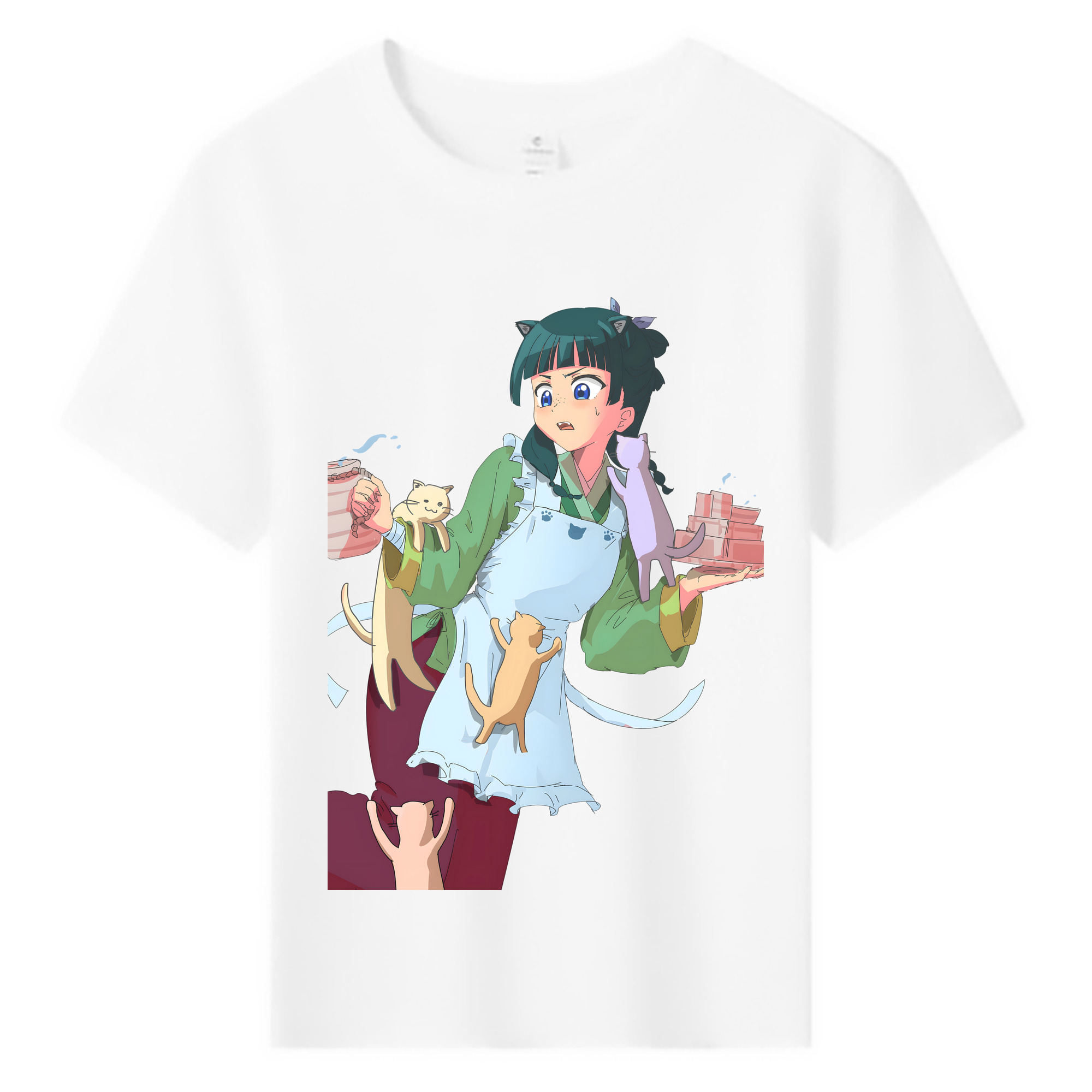 （画像用） 薬屋のひとりごと The Apothecary Diaries 綿100％キッズTシャツ（フロントプリント）
