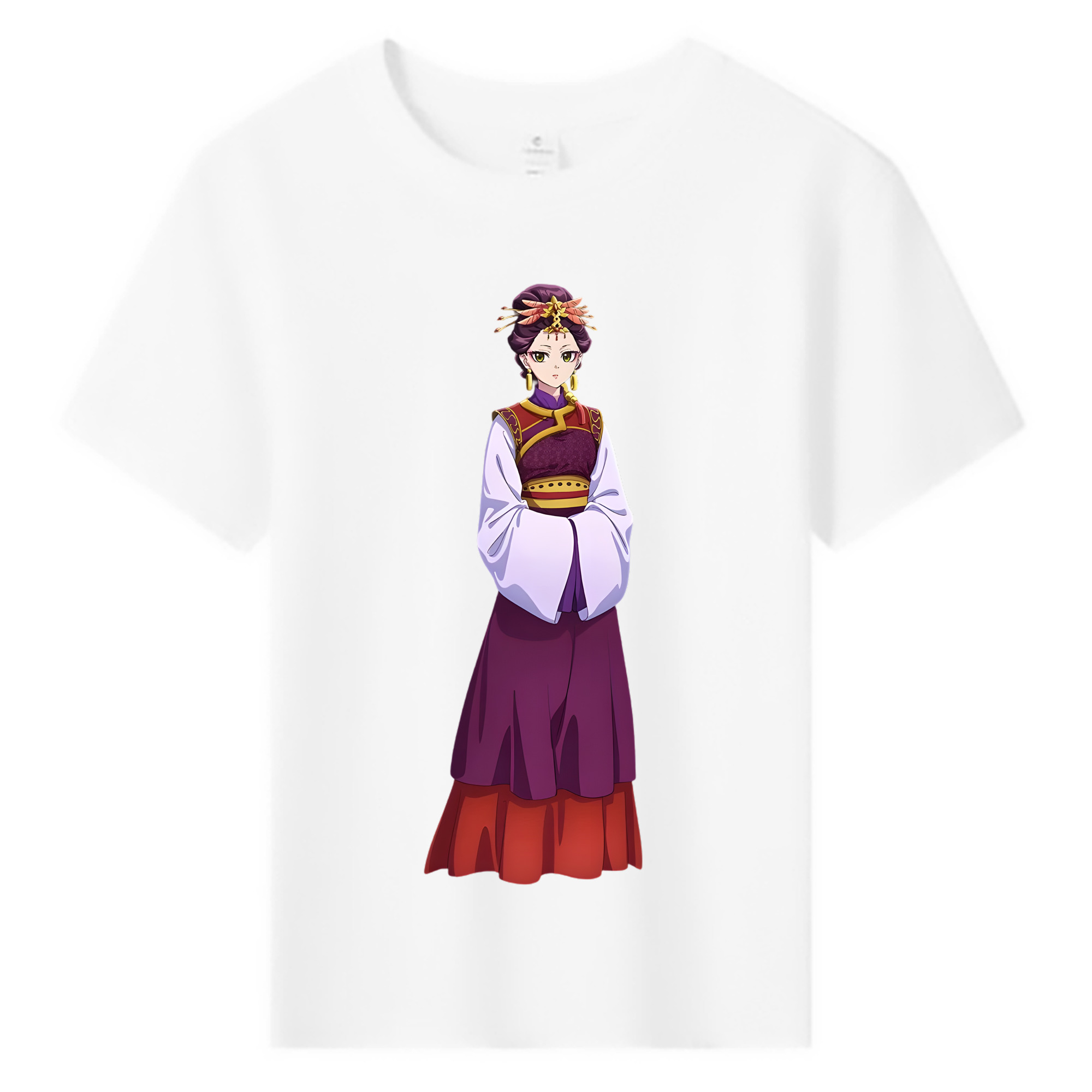 （画像用） 薬屋のひとりごと The Apothecary Diaries 綿100％キッズTシャツ（フロントプリント）