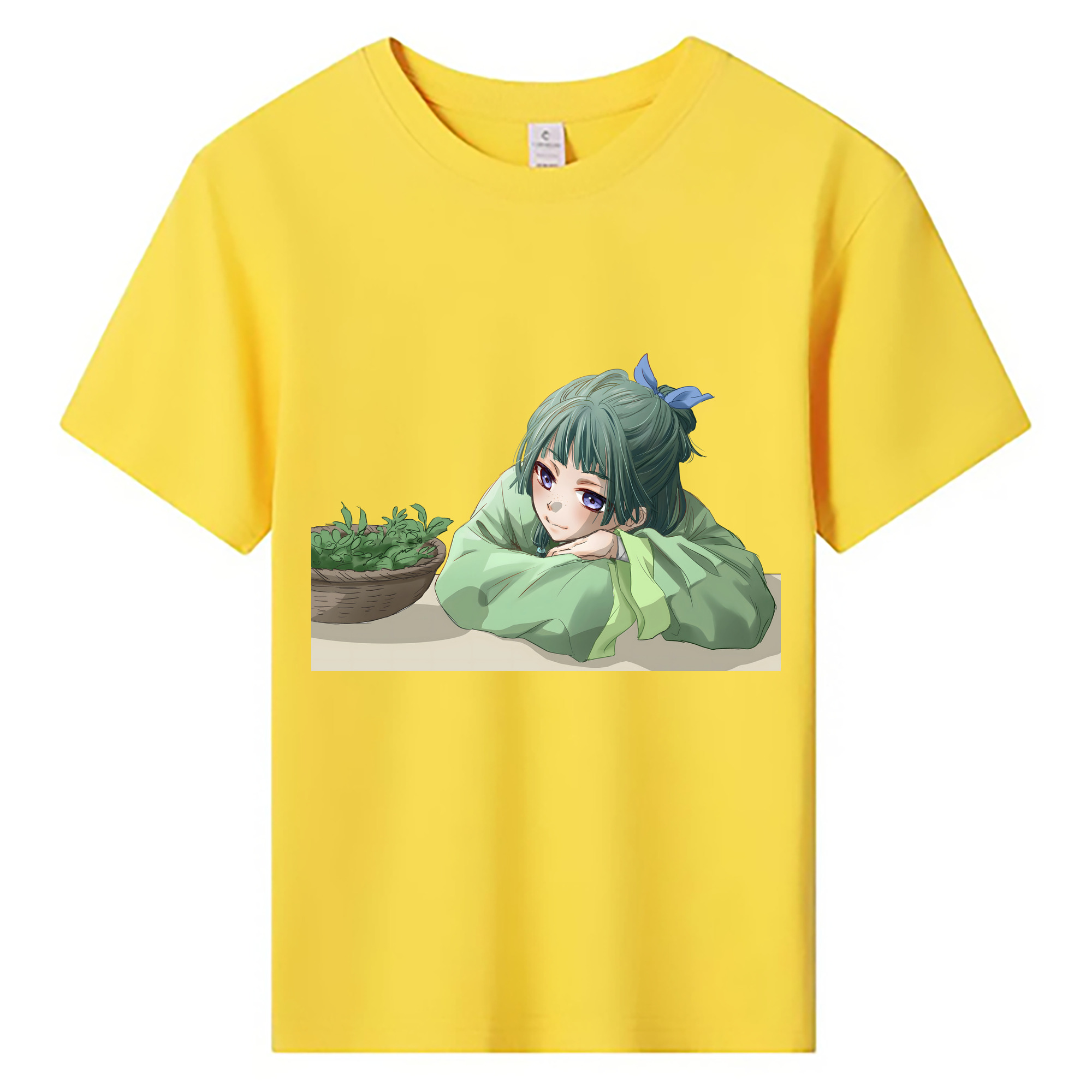 （画像用） 薬屋のひとりごと The Apothecary Diaries 綿100％キッズTシャツ（フロントプリント）