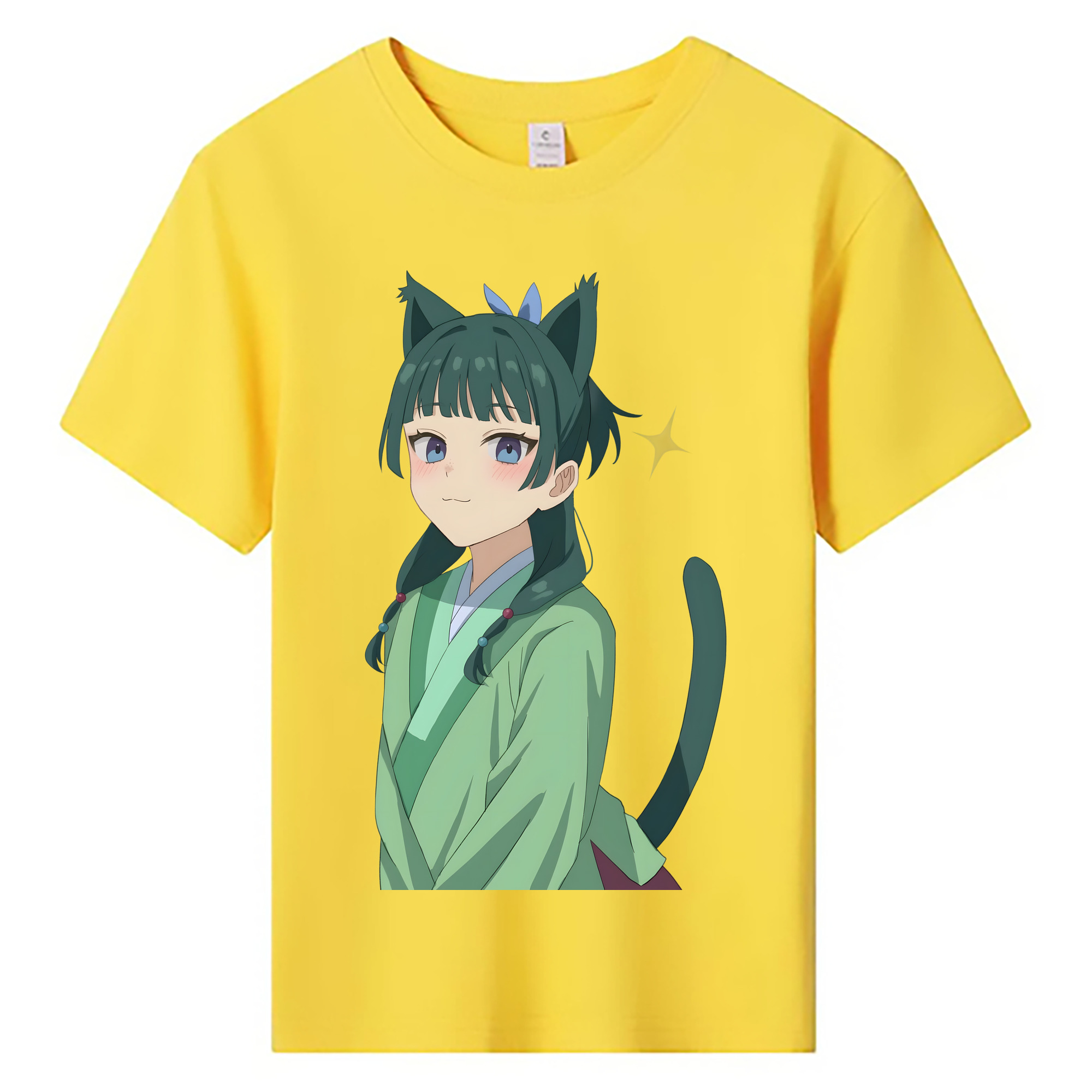 （画像用） 薬屋のひとりごと The Apothecary Diaries 綿100％キッズTシャツ（フロントプリント）