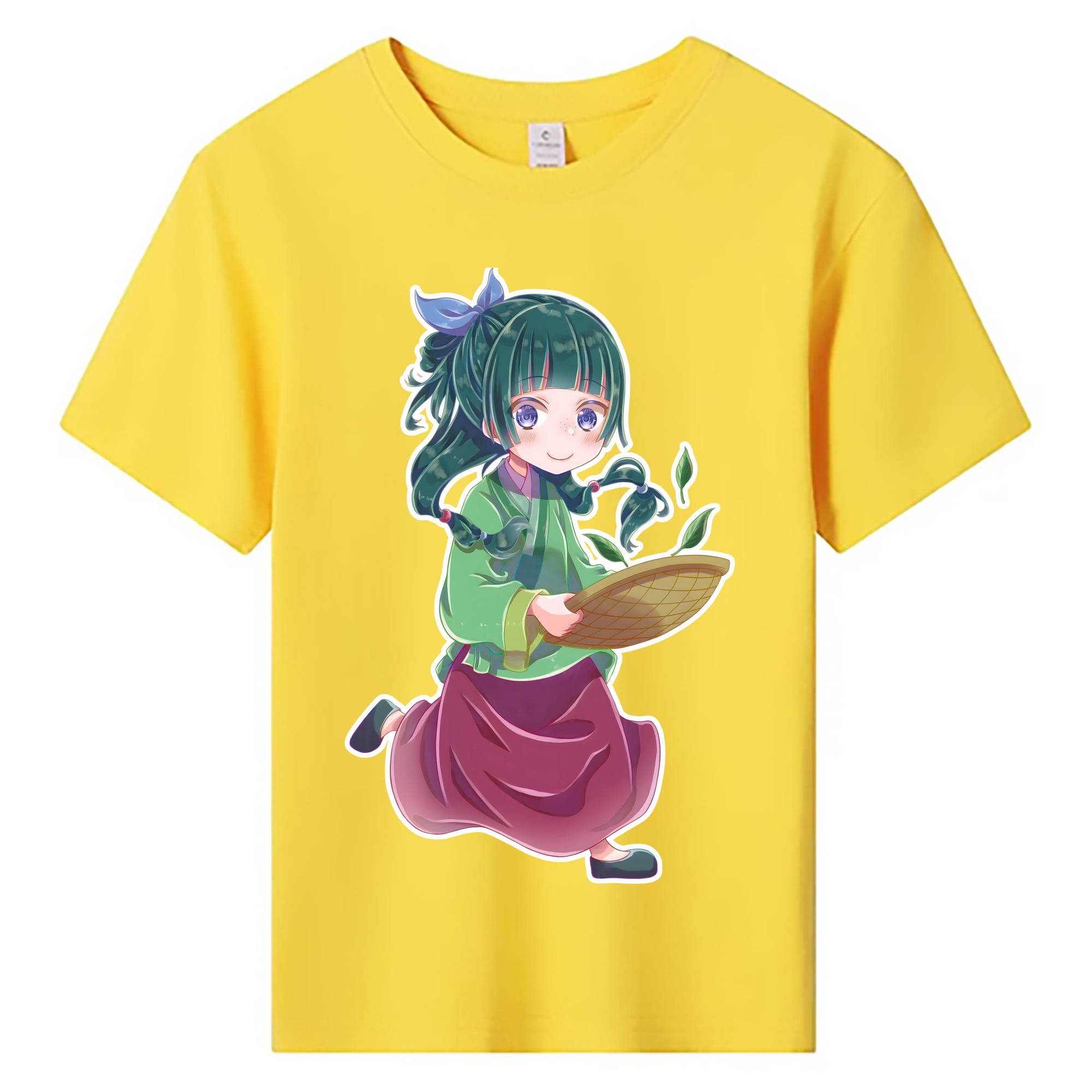 （画像用） 薬屋のひとりごと The Apothecary Diaries 綿100％キッズTシャツ（フロントプリント）