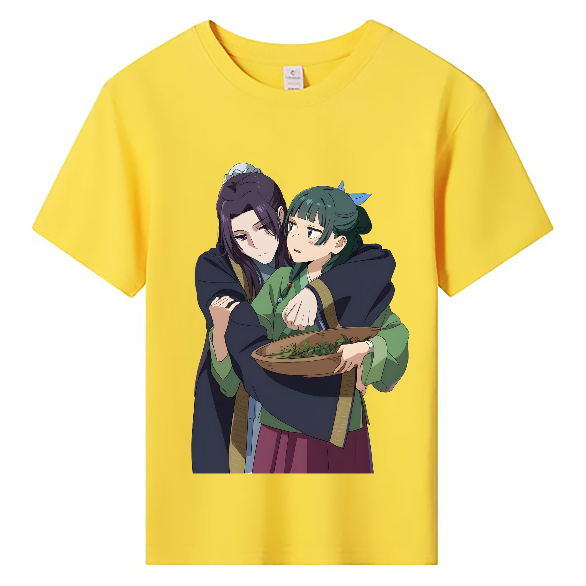 （画像用） 薬屋のひとりごと The Apothecary Diaries 綿100％キッズTシャツ（フロントプリント）