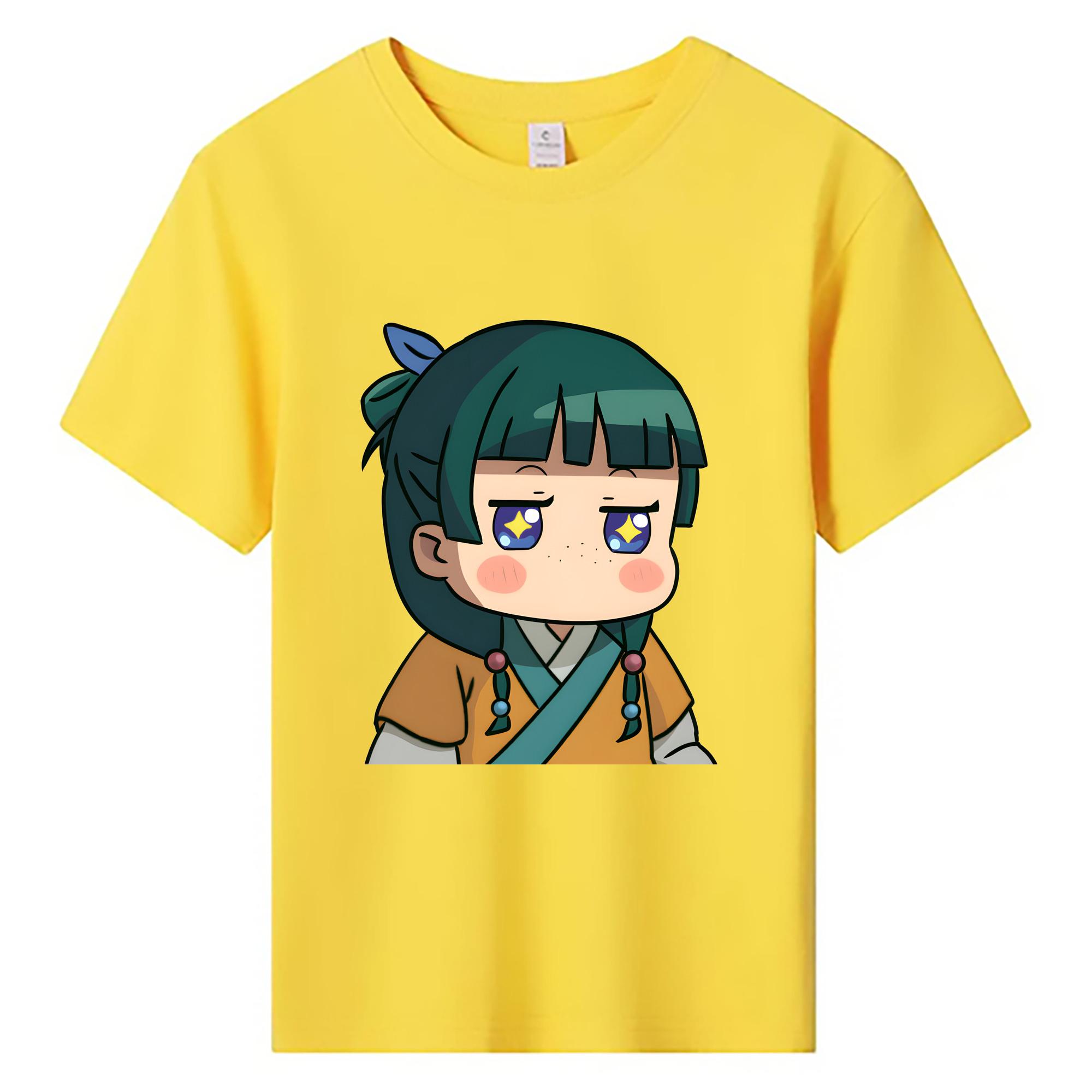 （画像用） 薬屋のひとりごと The Apothecary Diaries 綿100％キッズTシャツ（フロントプリント）