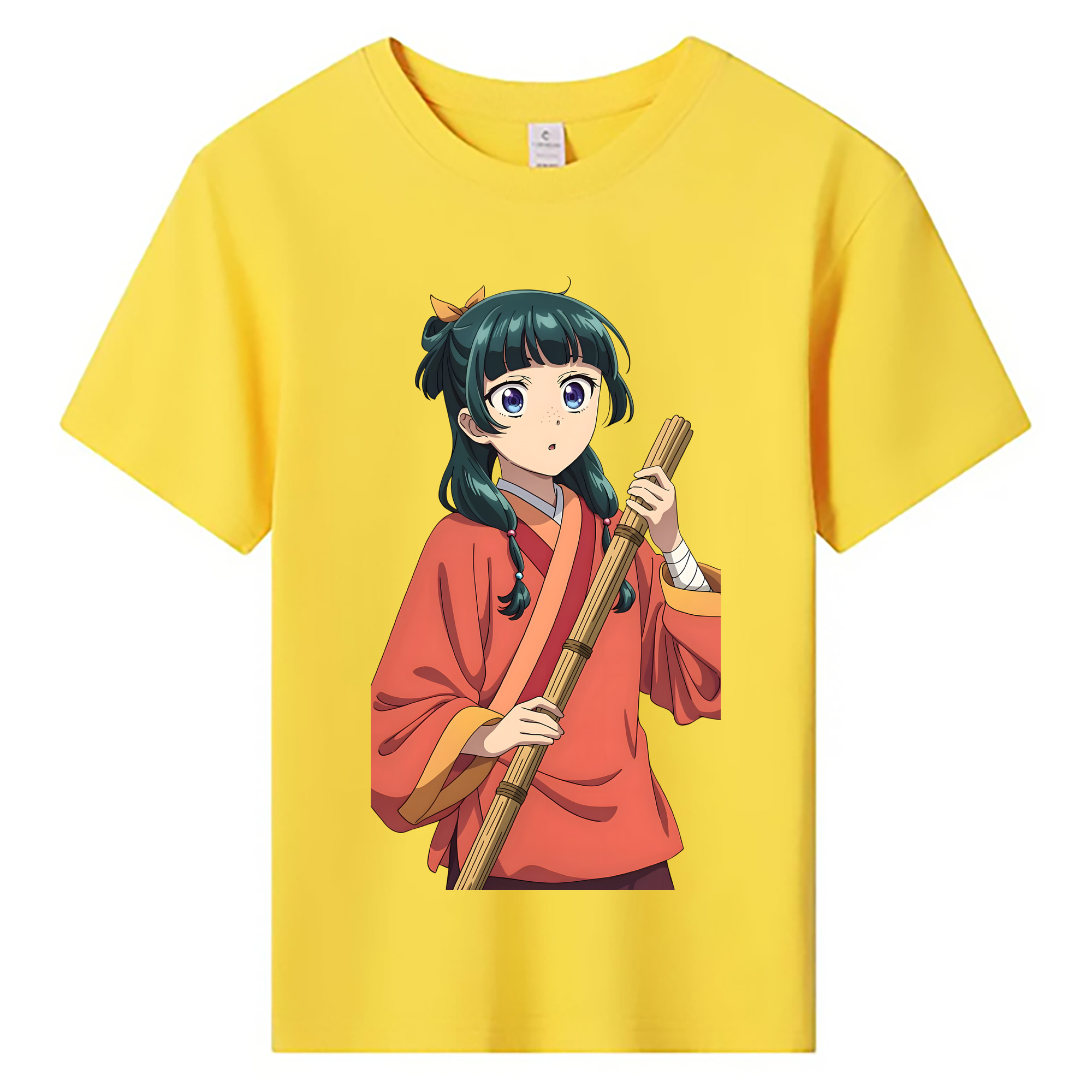 （画像用） 薬屋のひとりごと The Apothecary Diaries 綿100％キッズTシャツ（フロントプリント）