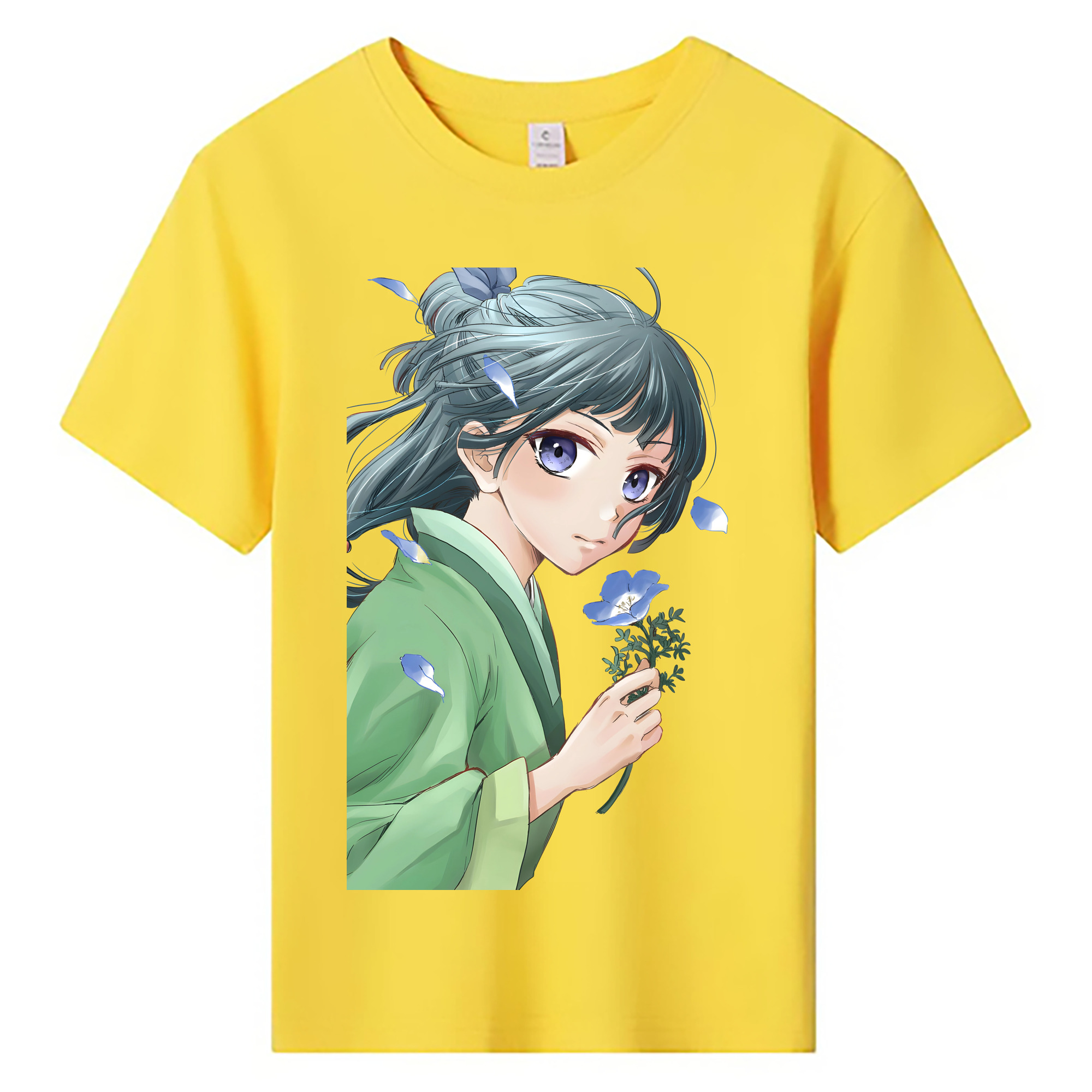 （画像用） 薬屋のひとりごと The Apothecary Diaries 綿100％キッズTシャツ（フロントプリント）