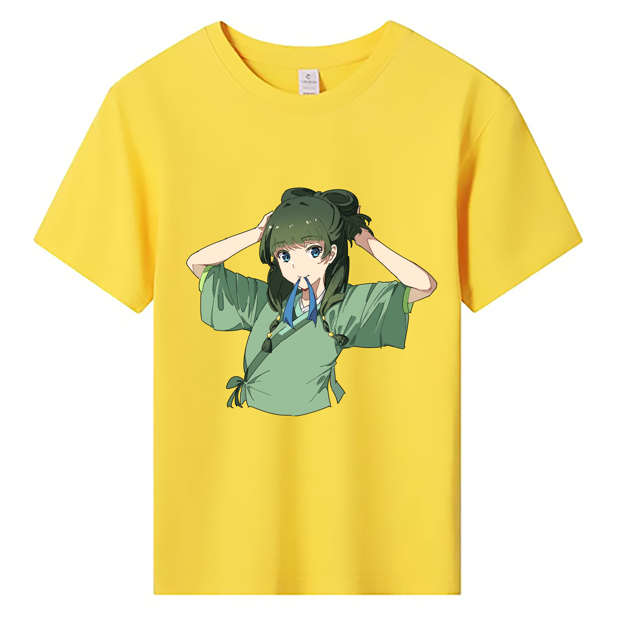 （画像用） 薬屋のひとりごと The Apothecary Diaries 綿100％キッズTシャツ（フロントプリント）