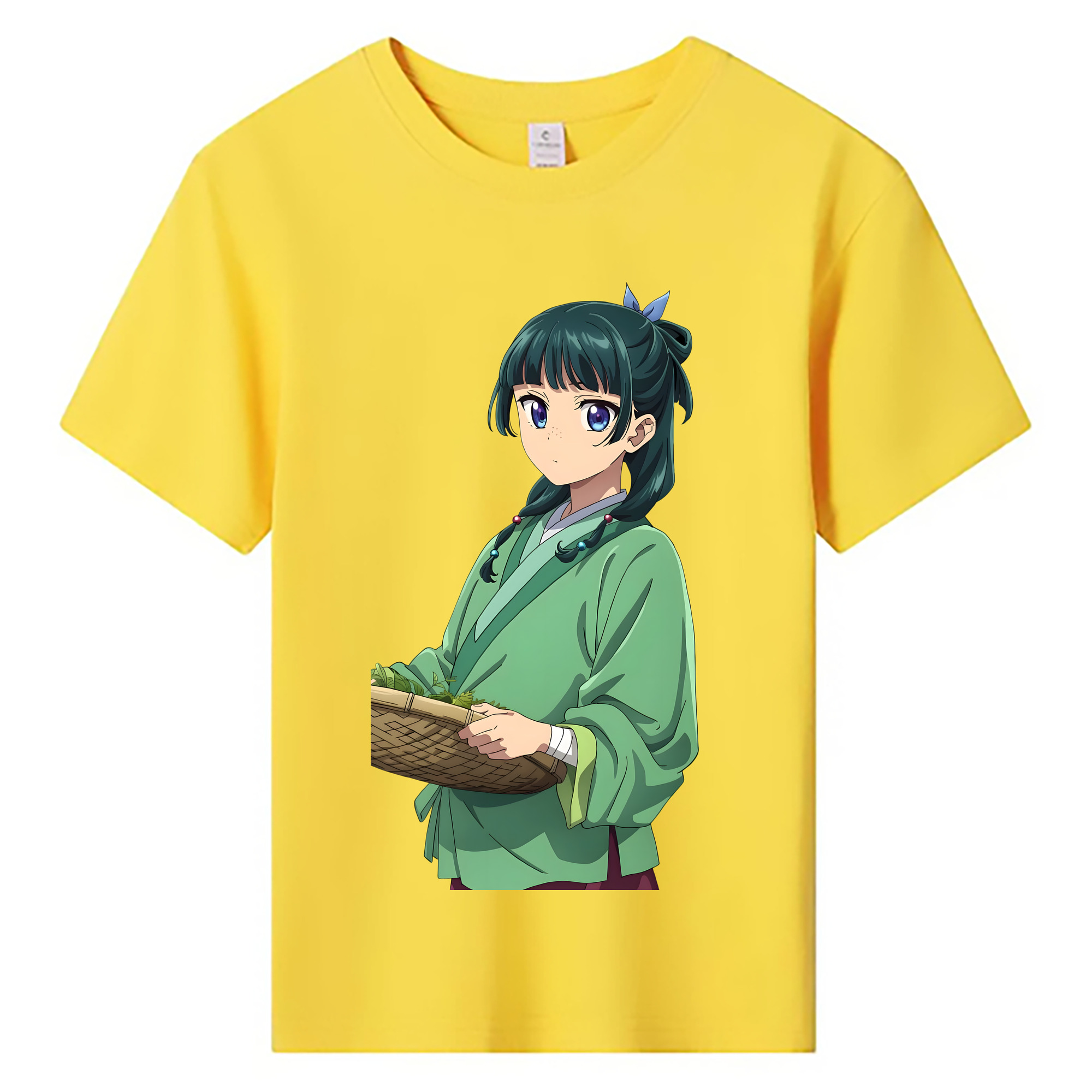 （画像用） 薬屋のひとりごと The Apothecary Diaries 綿100％キッズTシャツ（フロントプリント）