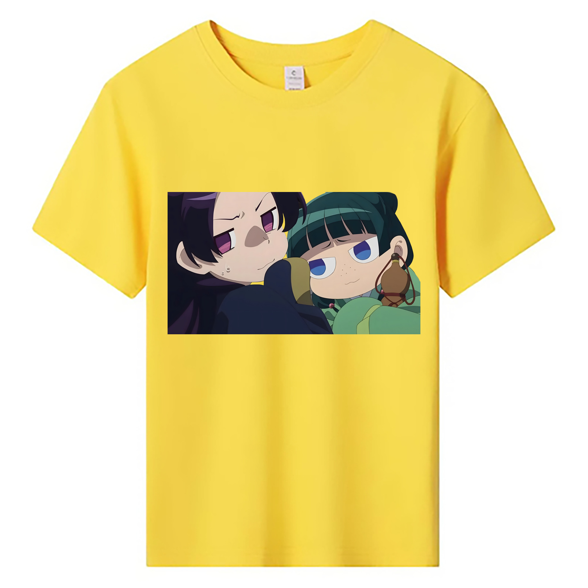（画像用） 薬屋のひとりごと The Apothecary Diaries 綿100％キッズTシャツ（フロントプリント）