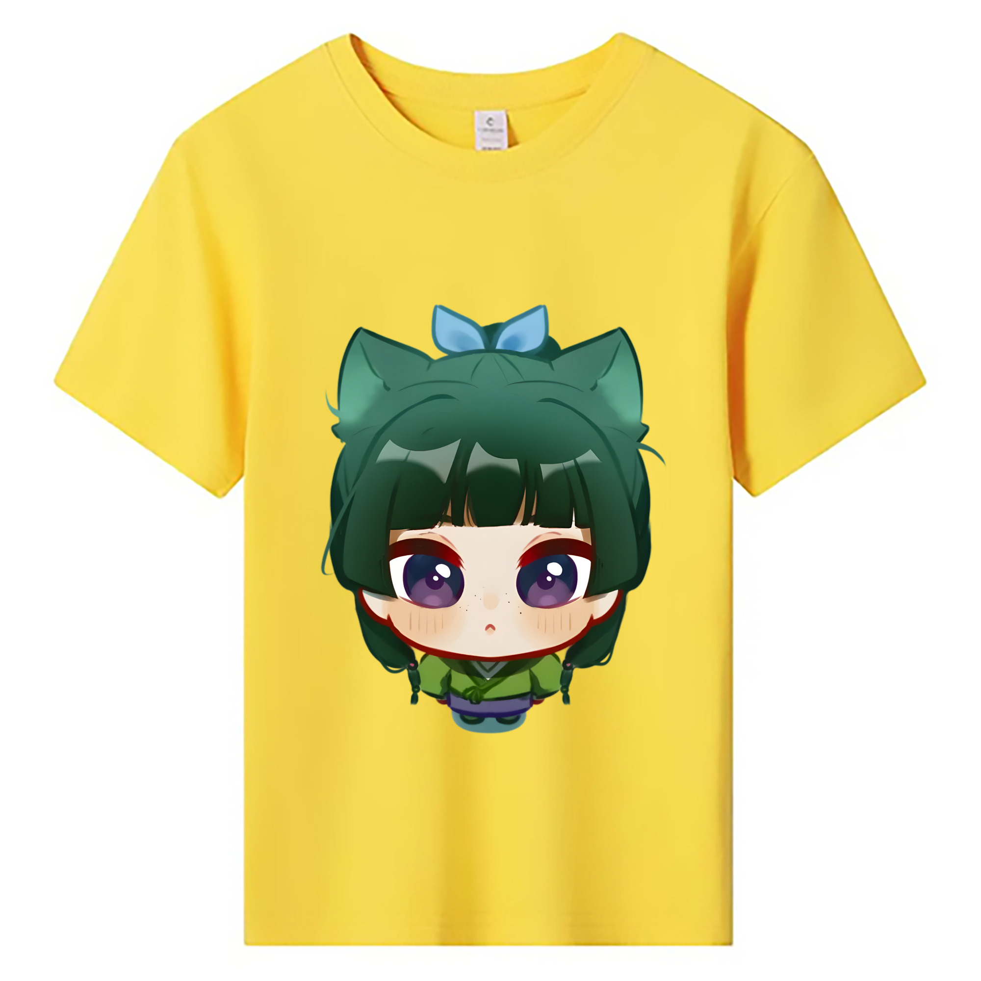 （画像用） 薬屋のひとりごと The Apothecary Diaries 綿100％キッズTシャツ（フロントプリント）