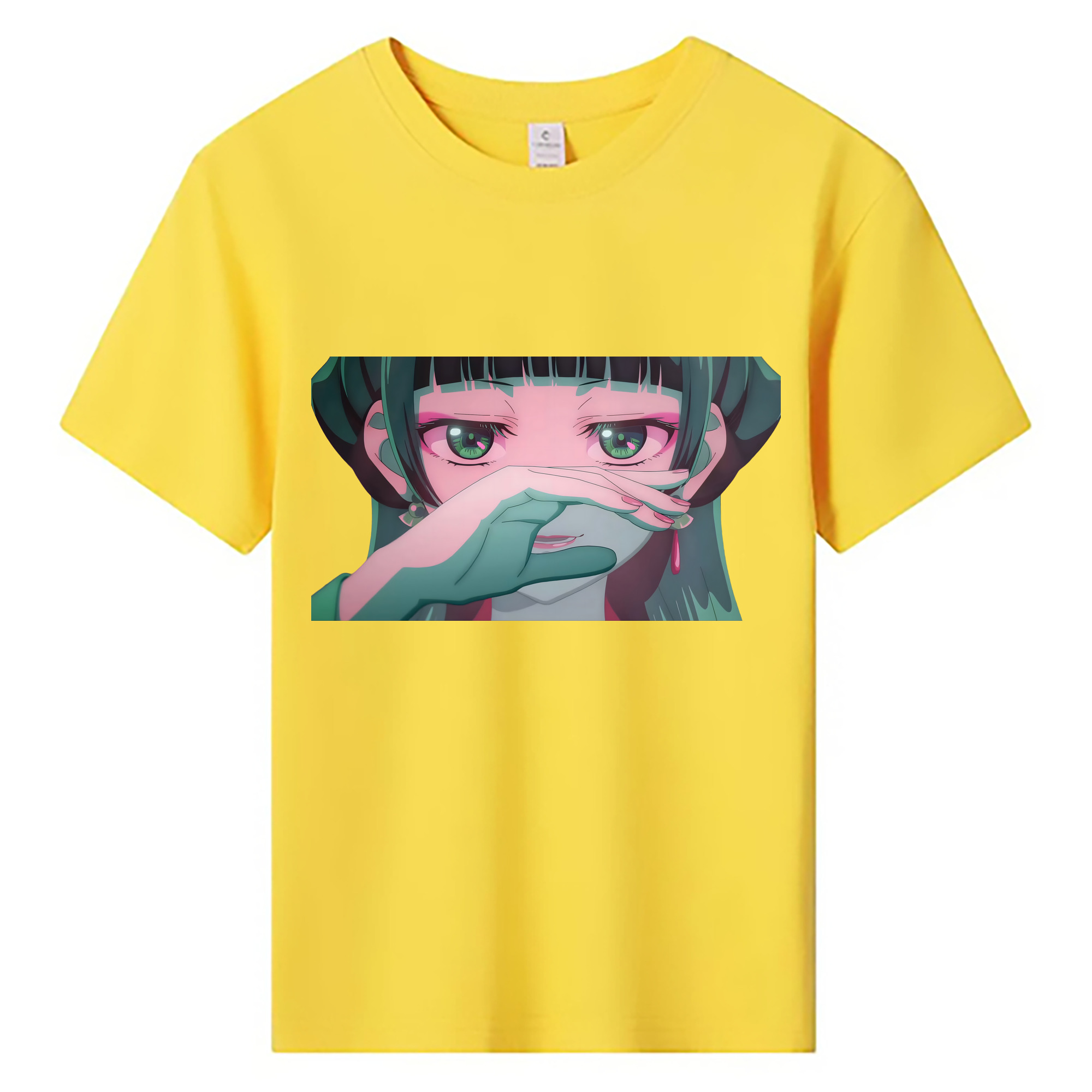 （画像用） 薬屋のひとりごと The Apothecary Diaries 綿100％キッズTシャツ（フロントプリント）