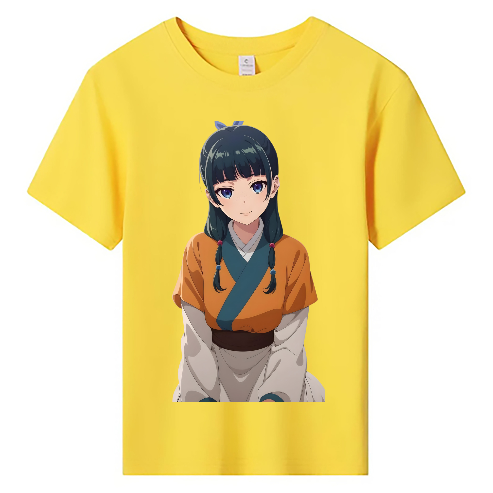 （画像用） 薬屋のひとりごと The Apothecary Diaries 綿100％キッズTシャツ（フロントプリント）