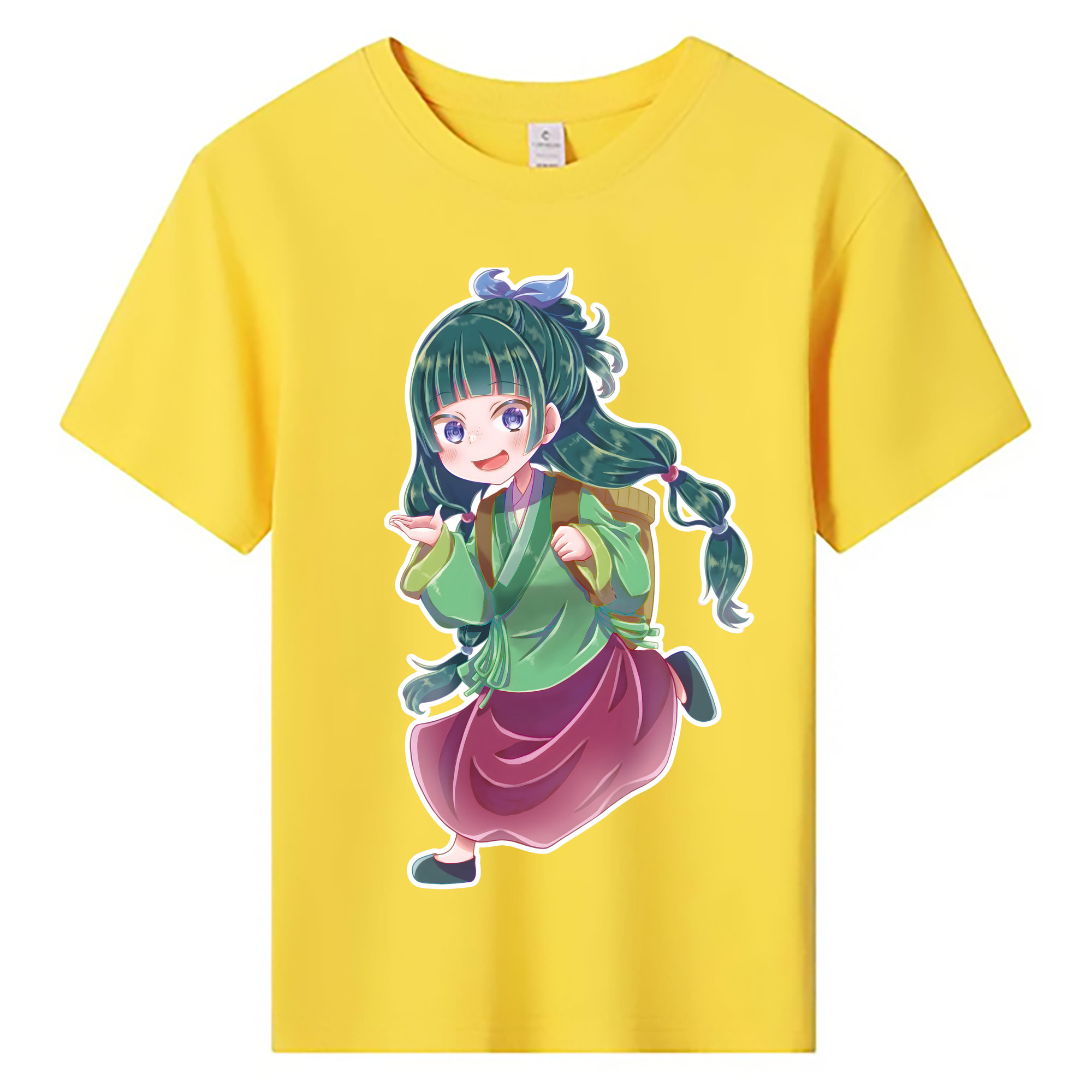 （画像用） 薬屋のひとりごと The Apothecary Diaries 綿100％キッズTシャツ（フロントプリント）