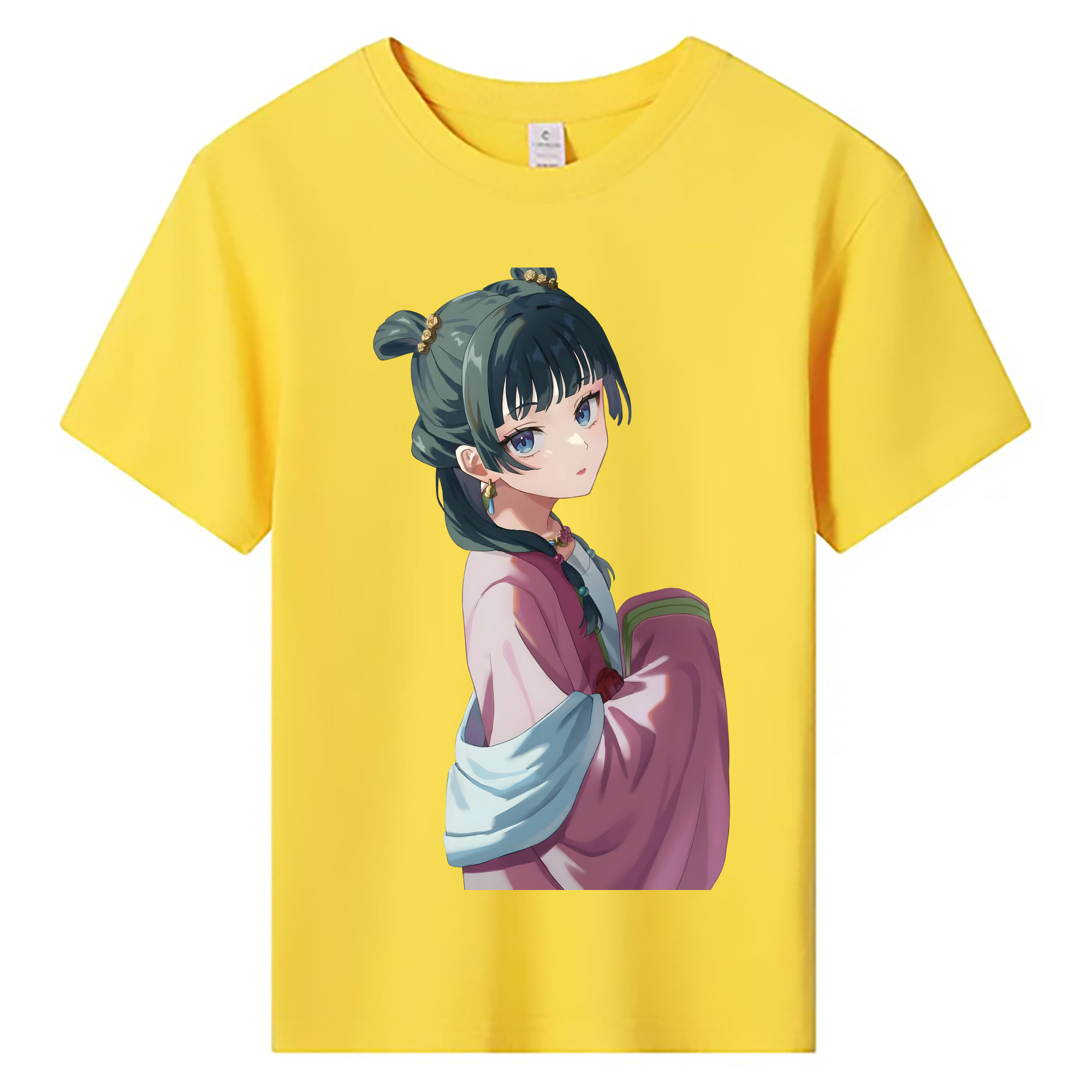（画像用） 薬屋のひとりごと The Apothecary Diaries 綿100％キッズTシャツ（フロントプリント）