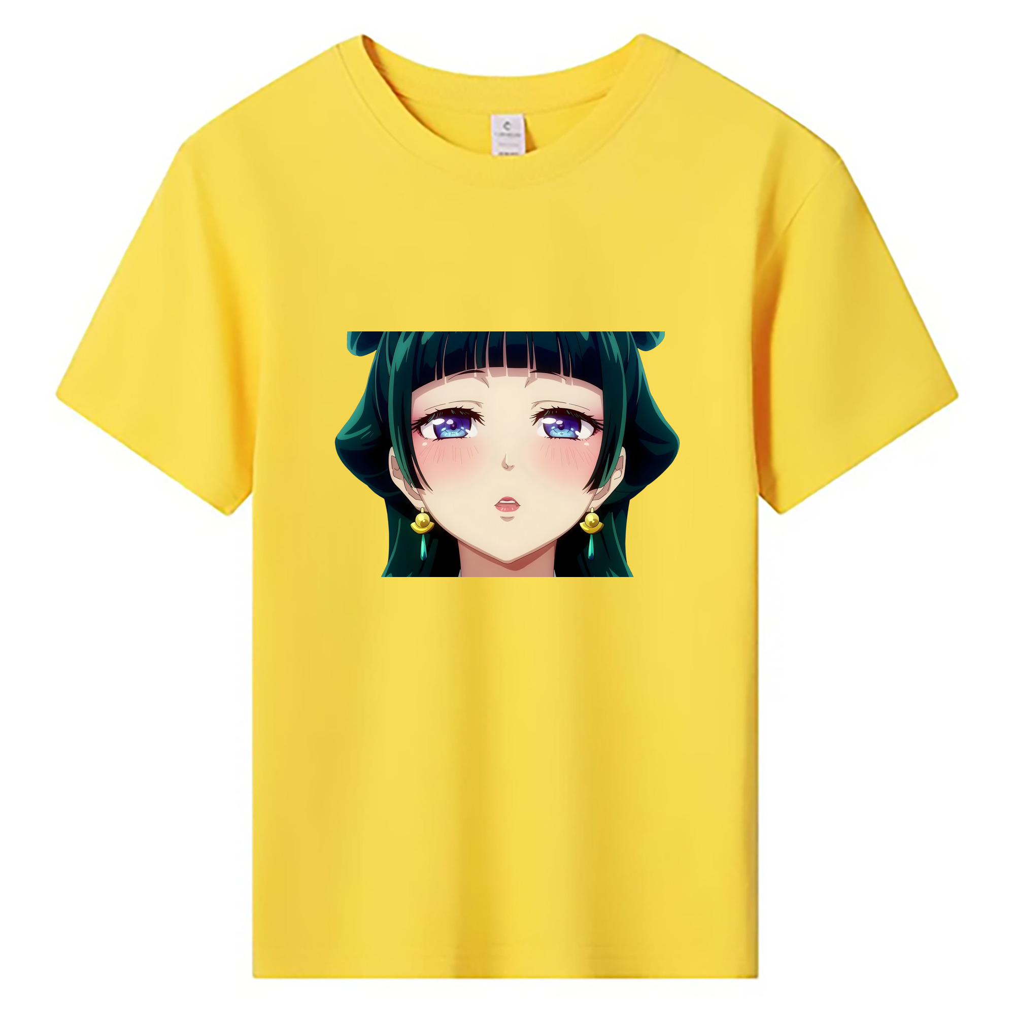 （画像用） 薬屋のひとりごと The Apothecary Diaries 綿100％キッズTシャツ（フロントプリント）