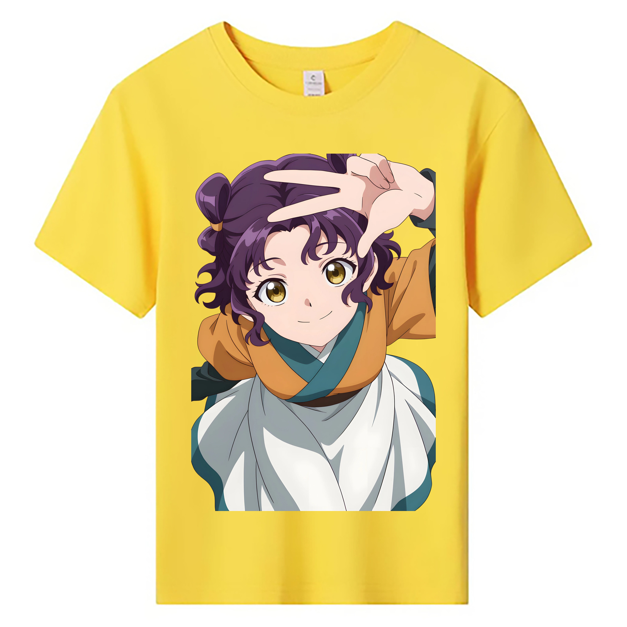 （画像用） 薬屋のひとりごと The Apothecary Diaries 綿100％キッズTシャツ（フロントプリント）
