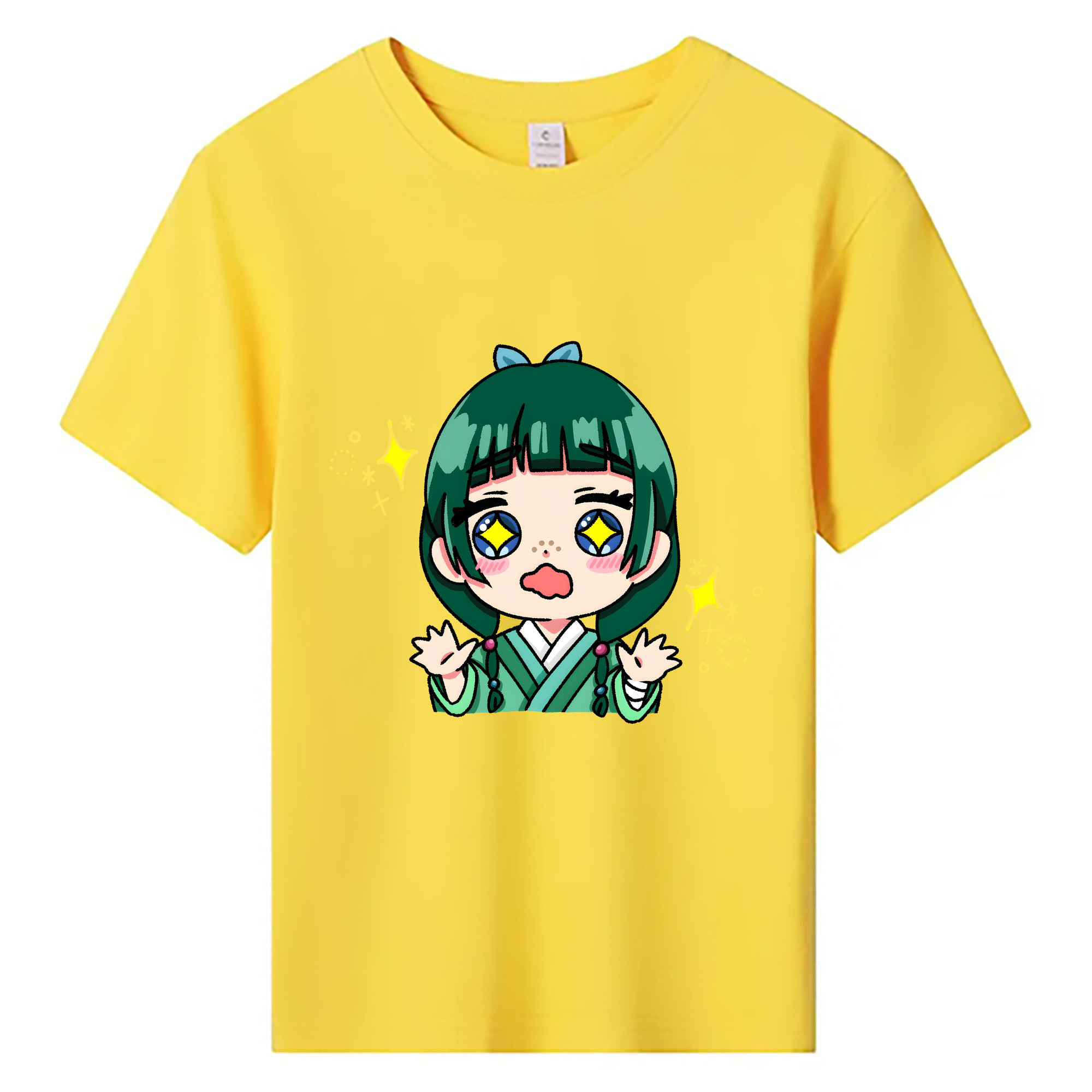 （画像用） 薬屋のひとりごと The Apothecary Diaries 綿100％キッズTシャツ（フロントプリント）