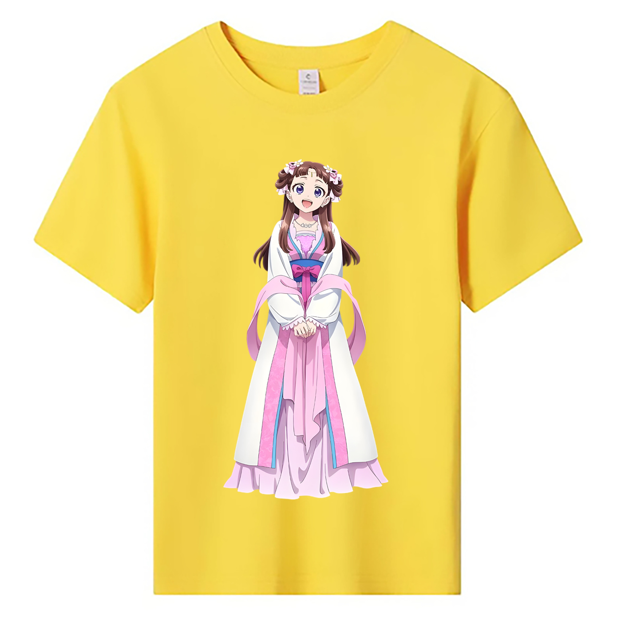 （画像用） 薬屋のひとりごと The Apothecary Diaries 綿100％キッズTシャツ（フロントプリント）