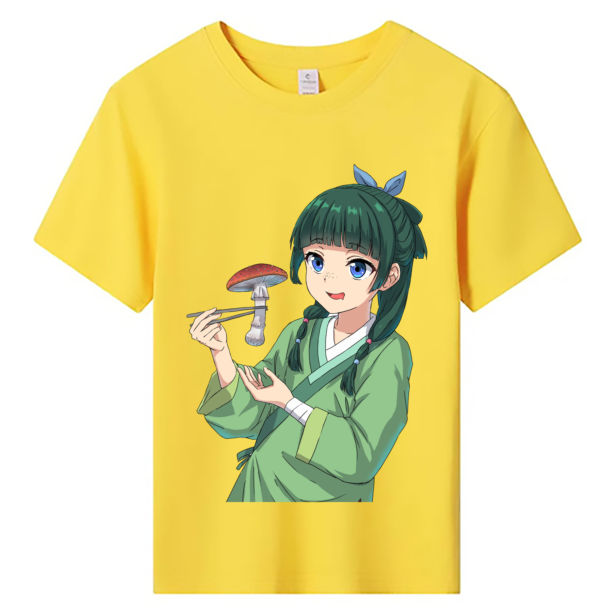 （画像用） 薬屋のひとりごと The Apothecary Diaries 綿100％キッズTシャツ（フロントプリント）
