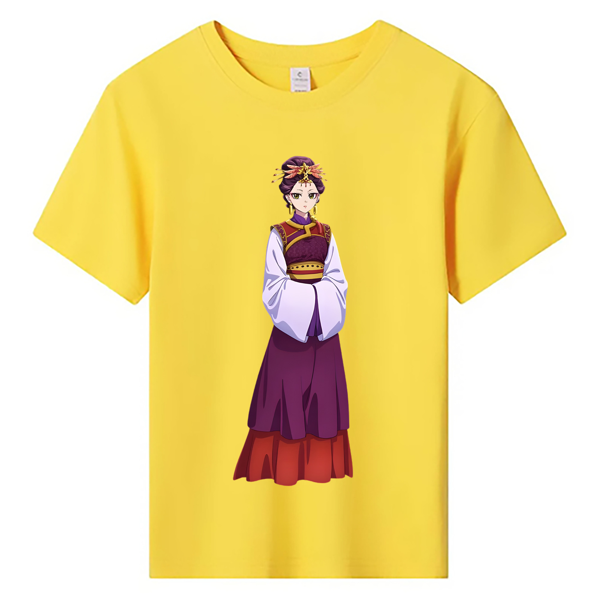 （画像用） 薬屋のひとりごと The Apothecary Diaries 綿100％キッズTシャツ（フロントプリント）