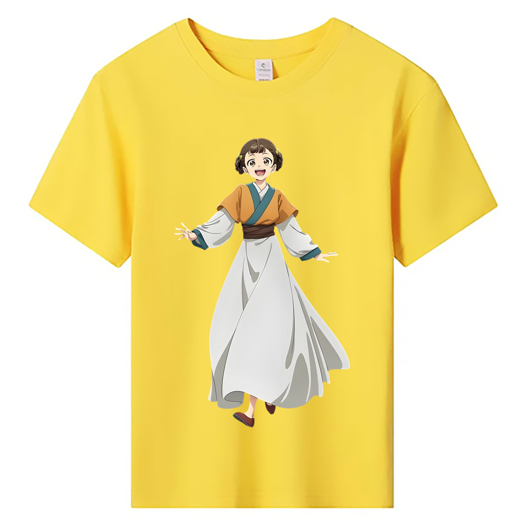 （画像用） 薬屋のひとりごと The Apothecary Diaries 綿100％キッズTシャツ（フロントプリント）