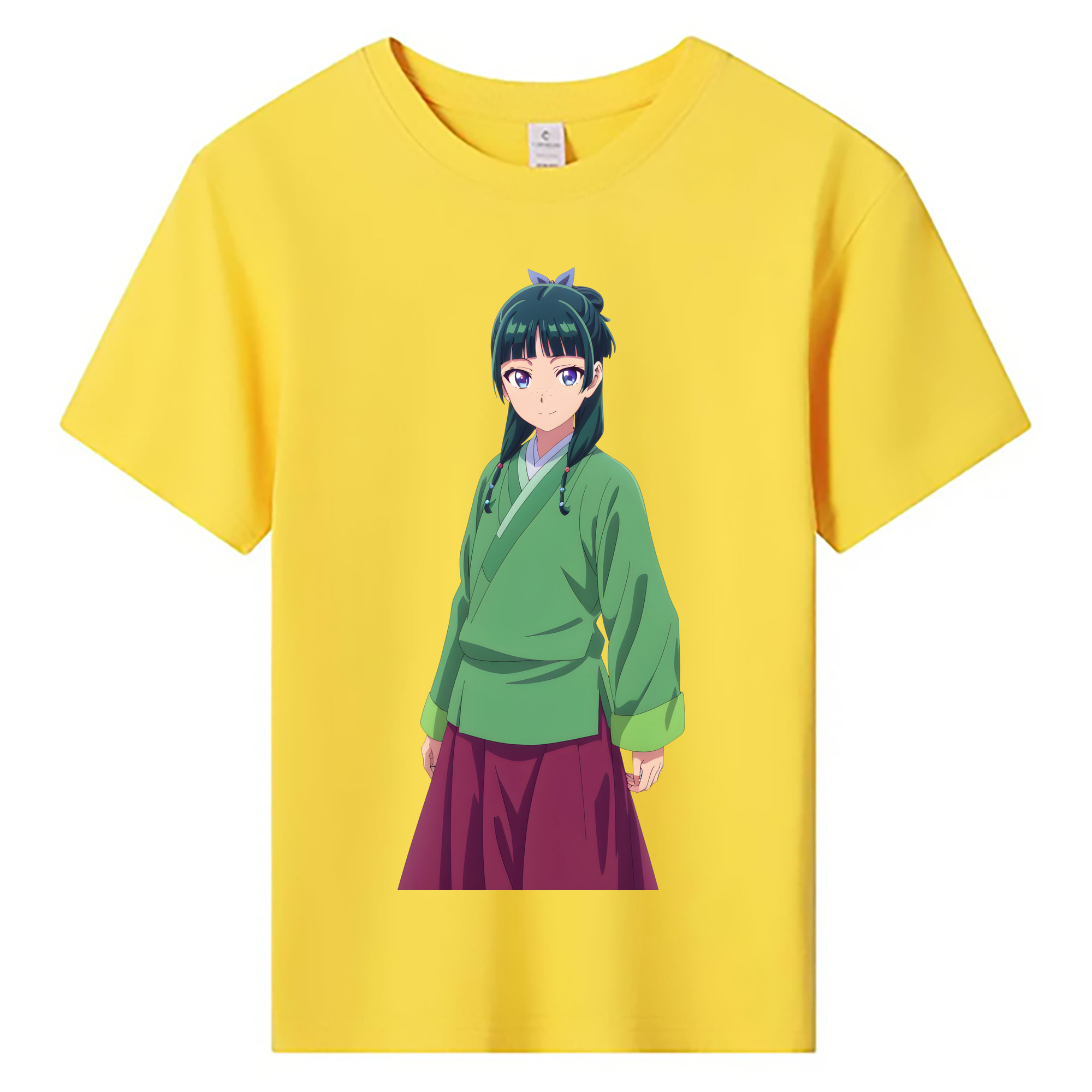 （画像用） 薬屋のひとりごと The Apothecary Diaries 綿100％キッズTシャツ（フロントプリント）