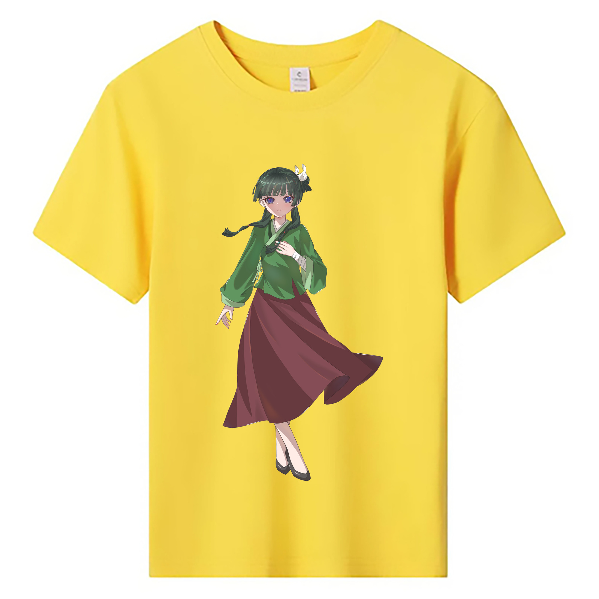 （画像用） 薬屋のひとりごと The Apothecary Diaries 綿100％キッズTシャツ（フロントプリント）