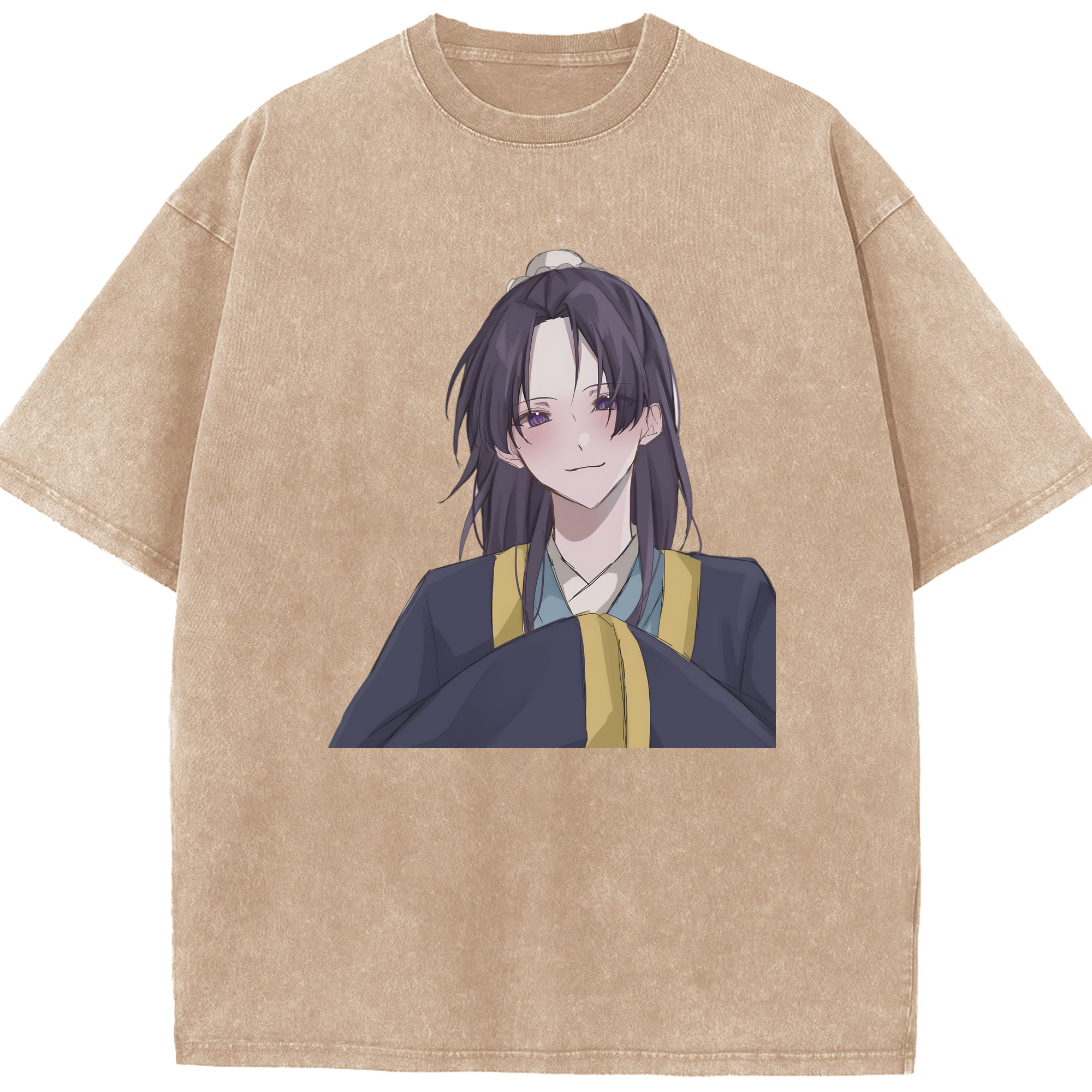 （画像用） 薬屋のひとりごと The Apothecary Diaries 綿100% ヴィンテージ風 半袖Tシャツ（フロントプリント）