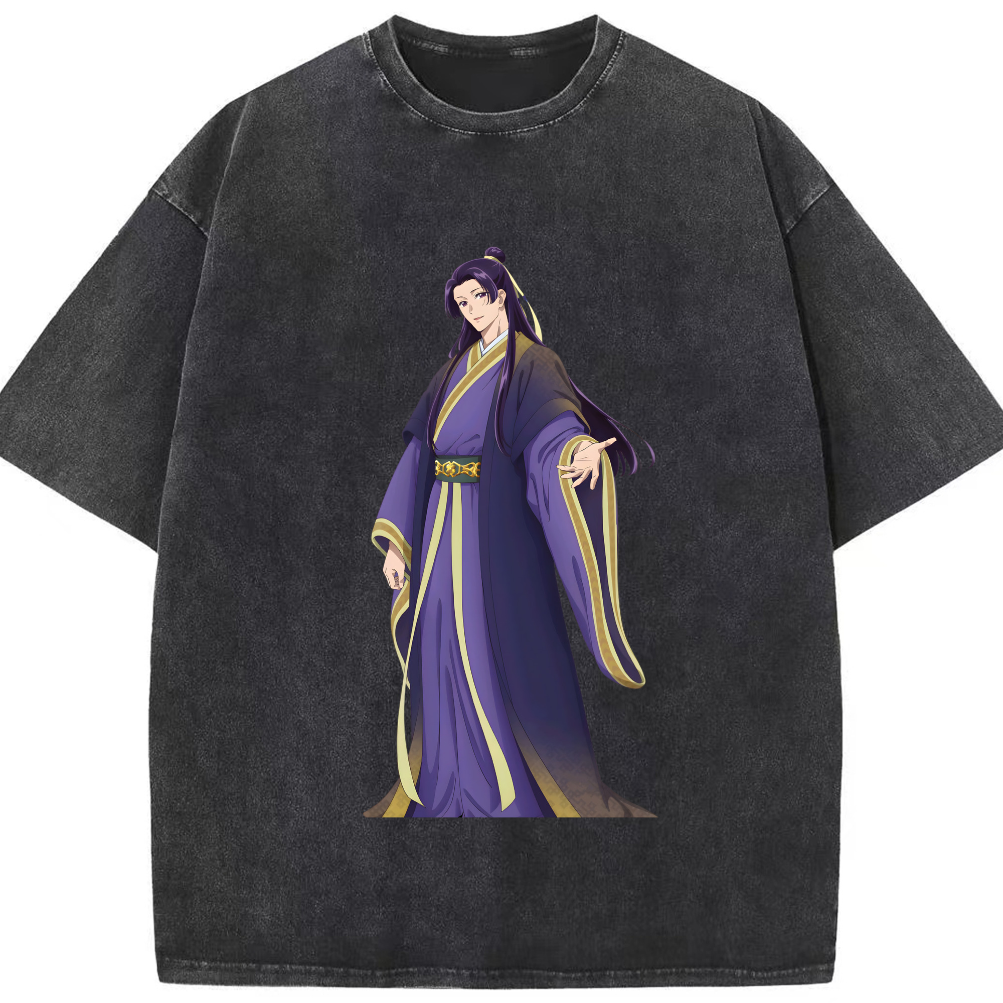 （画像用） 薬屋のひとりごと The Apothecary Diaries 綿100% ヴィンテージ風 半袖Tシャツ（フロントプリント）