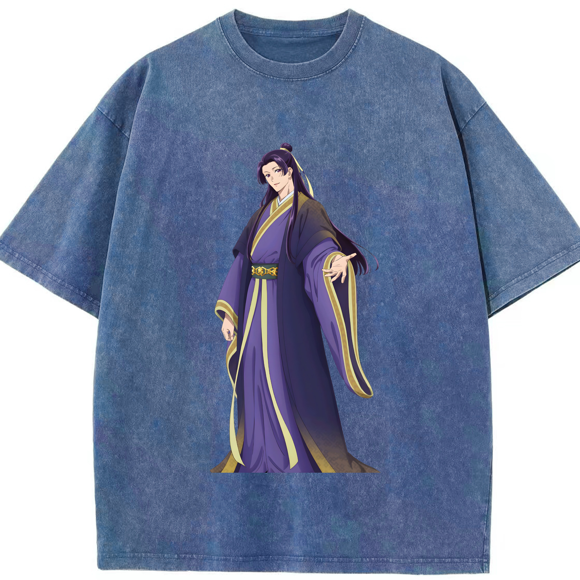 （画像用） 薬屋のひとりごと The Apothecary Diaries 綿100% ヴィンテージ風 半袖Tシャツ（フロントプリント）