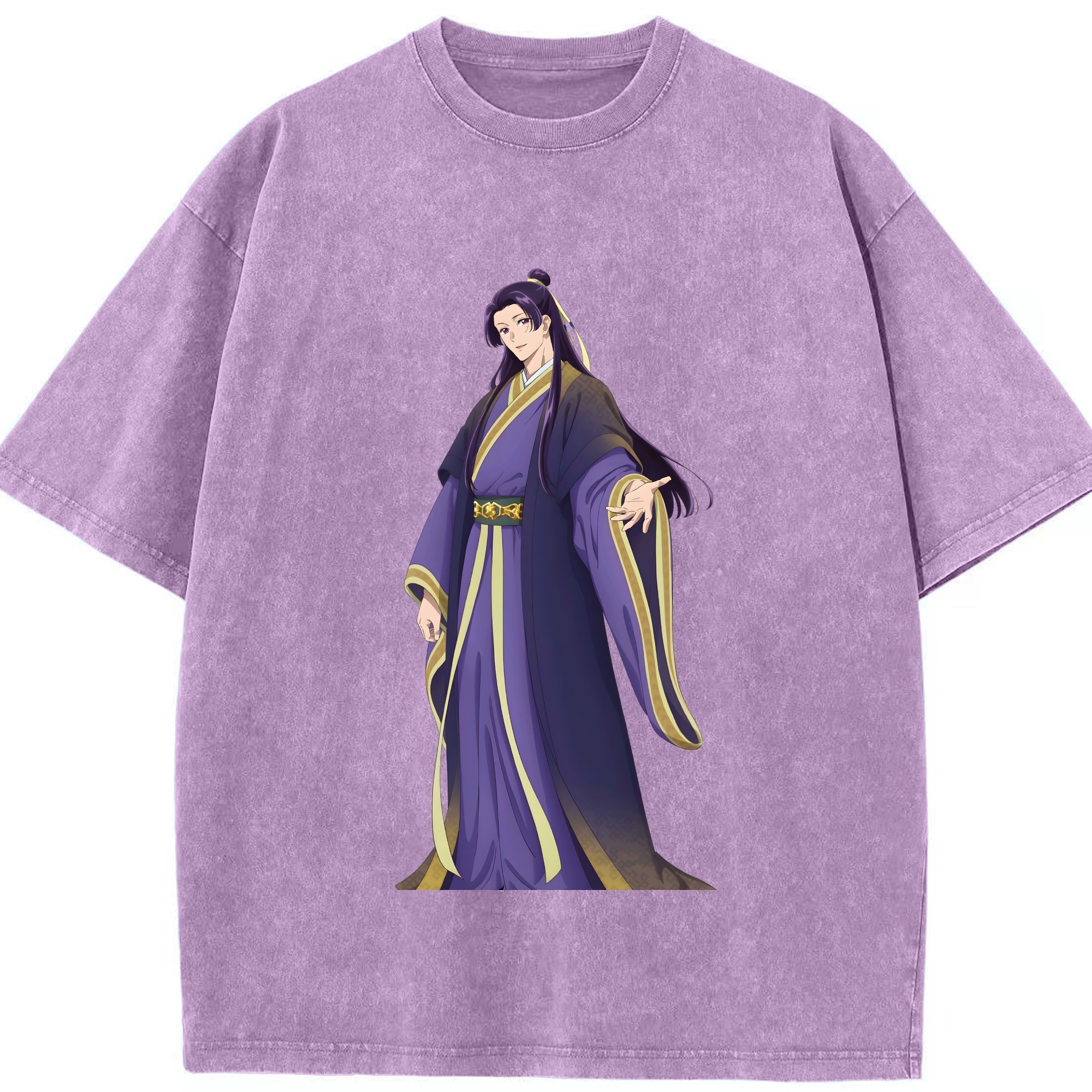 （画像用） 薬屋のひとりごと The Apothecary Diaries 綿100% ヴィンテージ風 半袖Tシャツ（フロントプリント）