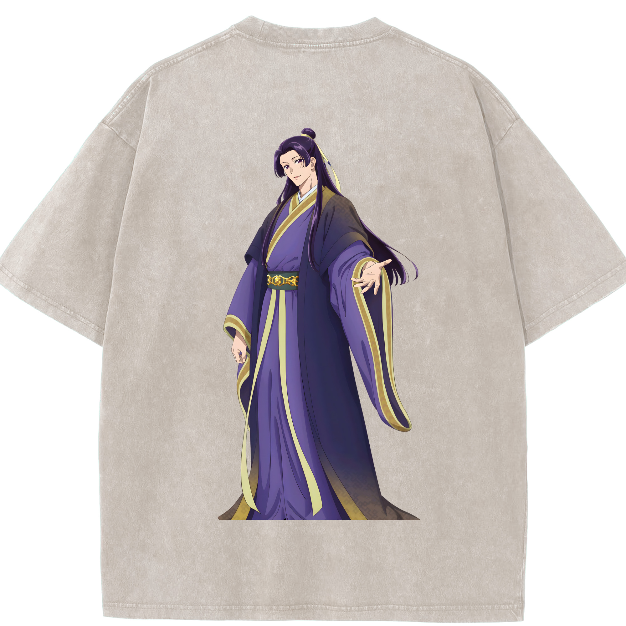 （画像用） 薬屋のひとりごと The Apothecary Diaries 綿100% ヴィンテージ風 半袖Tシャツ（背面プリント）