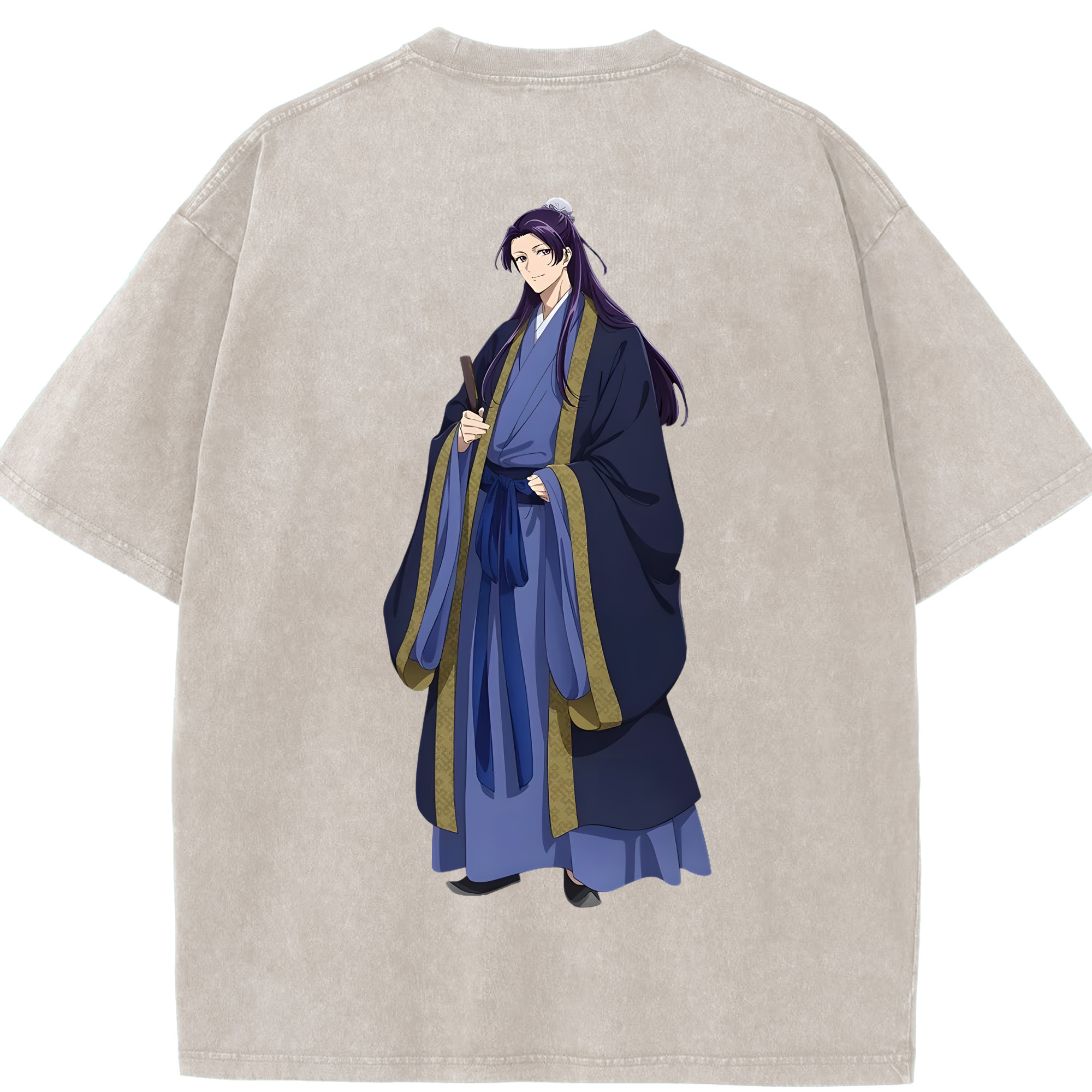 （画像用） 薬屋のひとりごと The Apothecary Diaries 綿100% ヴィンテージ風 半袖Tシャツ（背面プリント）