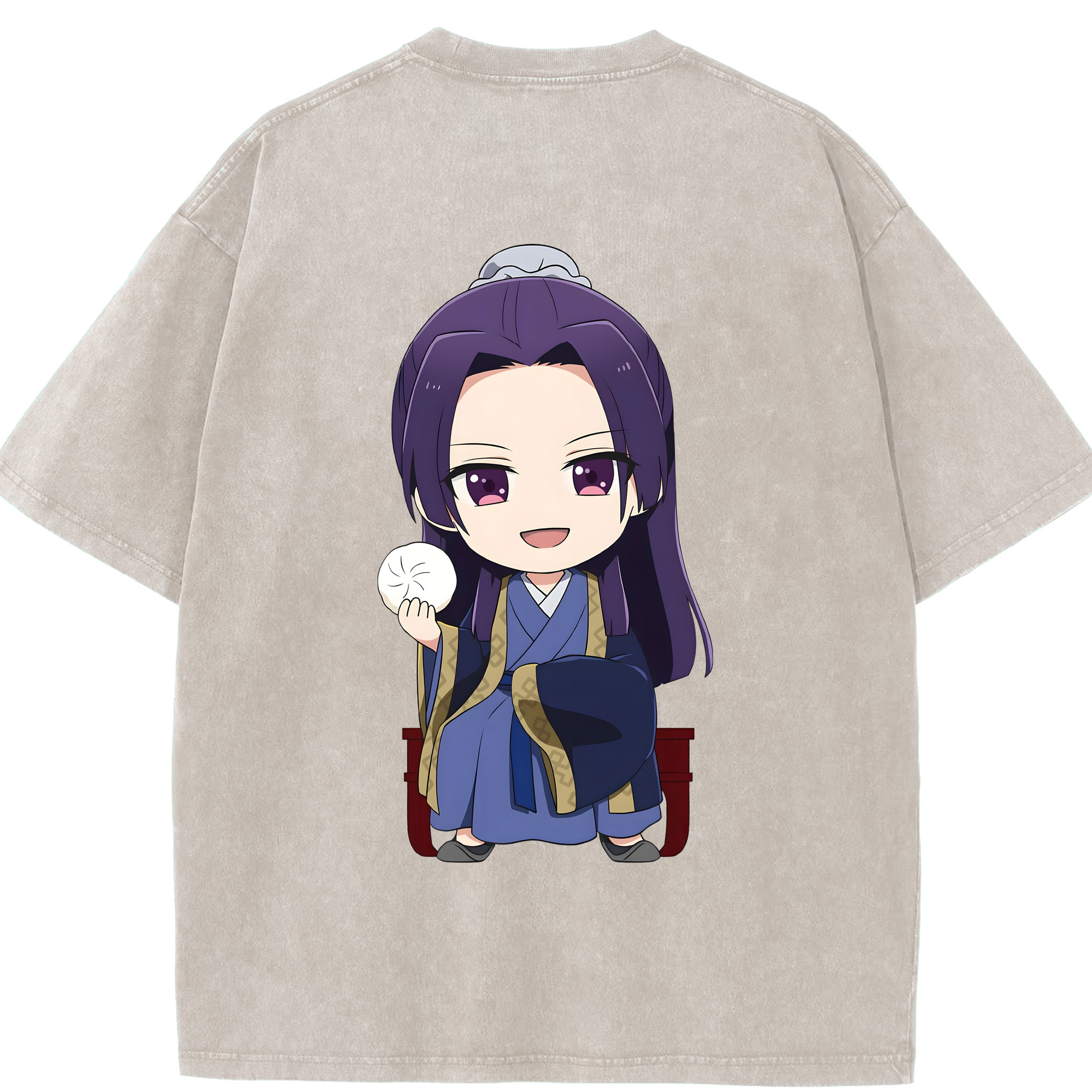 （画像用） 薬屋のひとりごと The Apothecary Diaries 綿100% ヴィンテージ風 半袖Tシャツ（背面プリント）