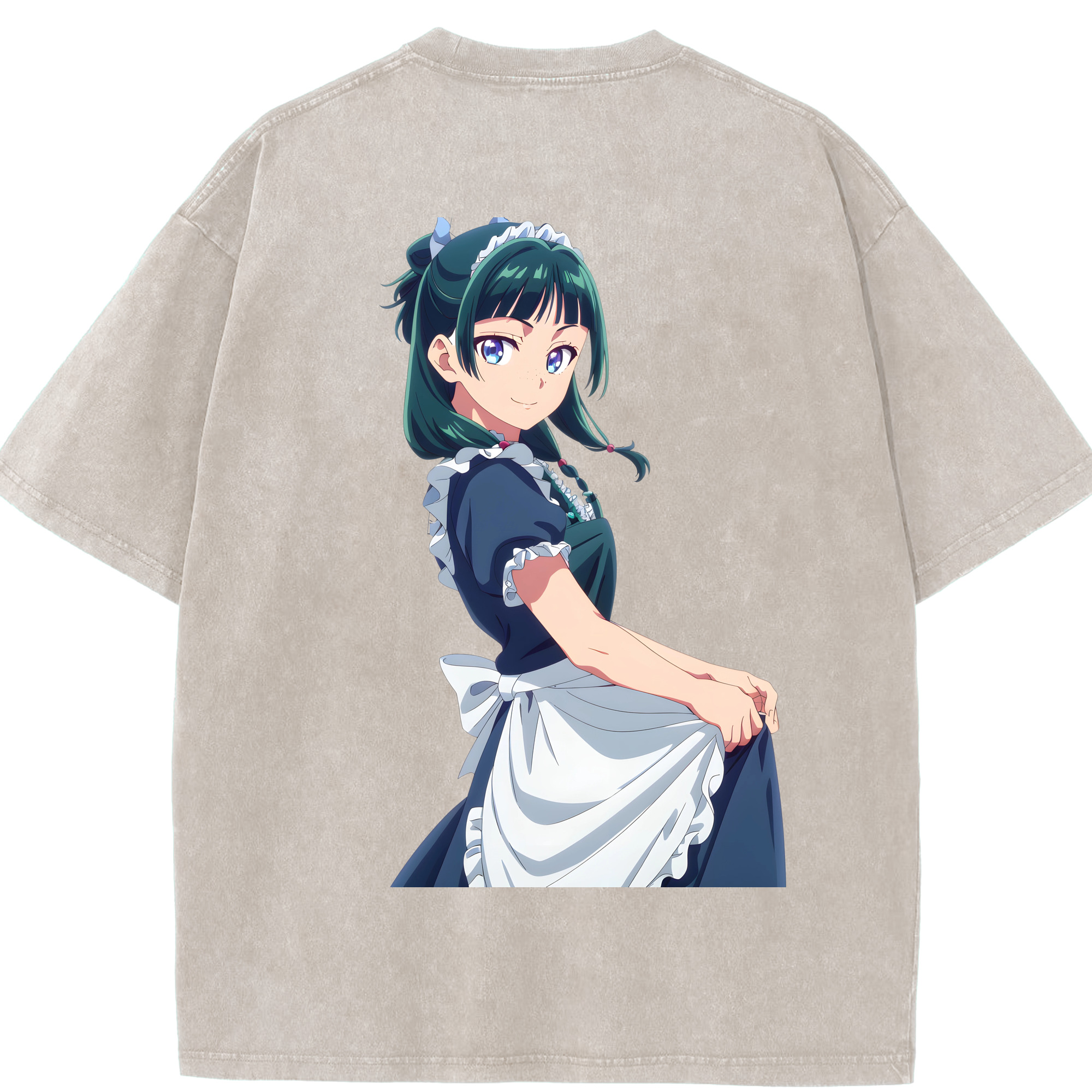 （画像用） 薬屋のひとりごと The Apothecary Diaries 綿100% ヴィンテージ風 半袖Tシャツ（背面プリント）