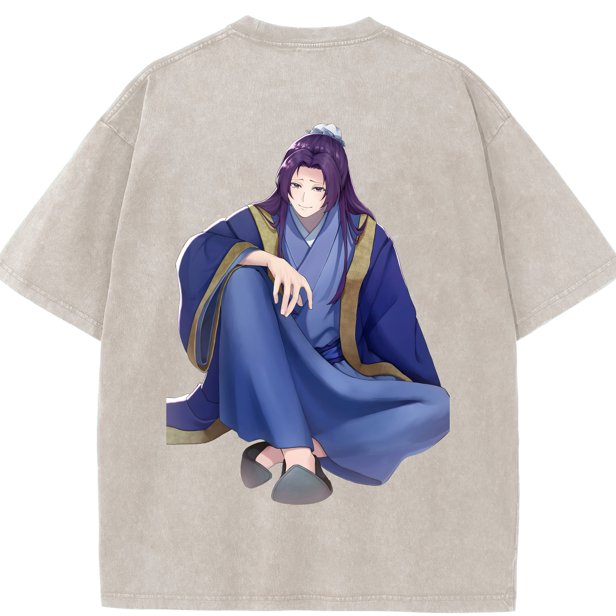 （画像用） 薬屋のひとりごと The Apothecary Diaries 綿100% ヴィンテージ風 半袖Tシャツ（背面プリント）