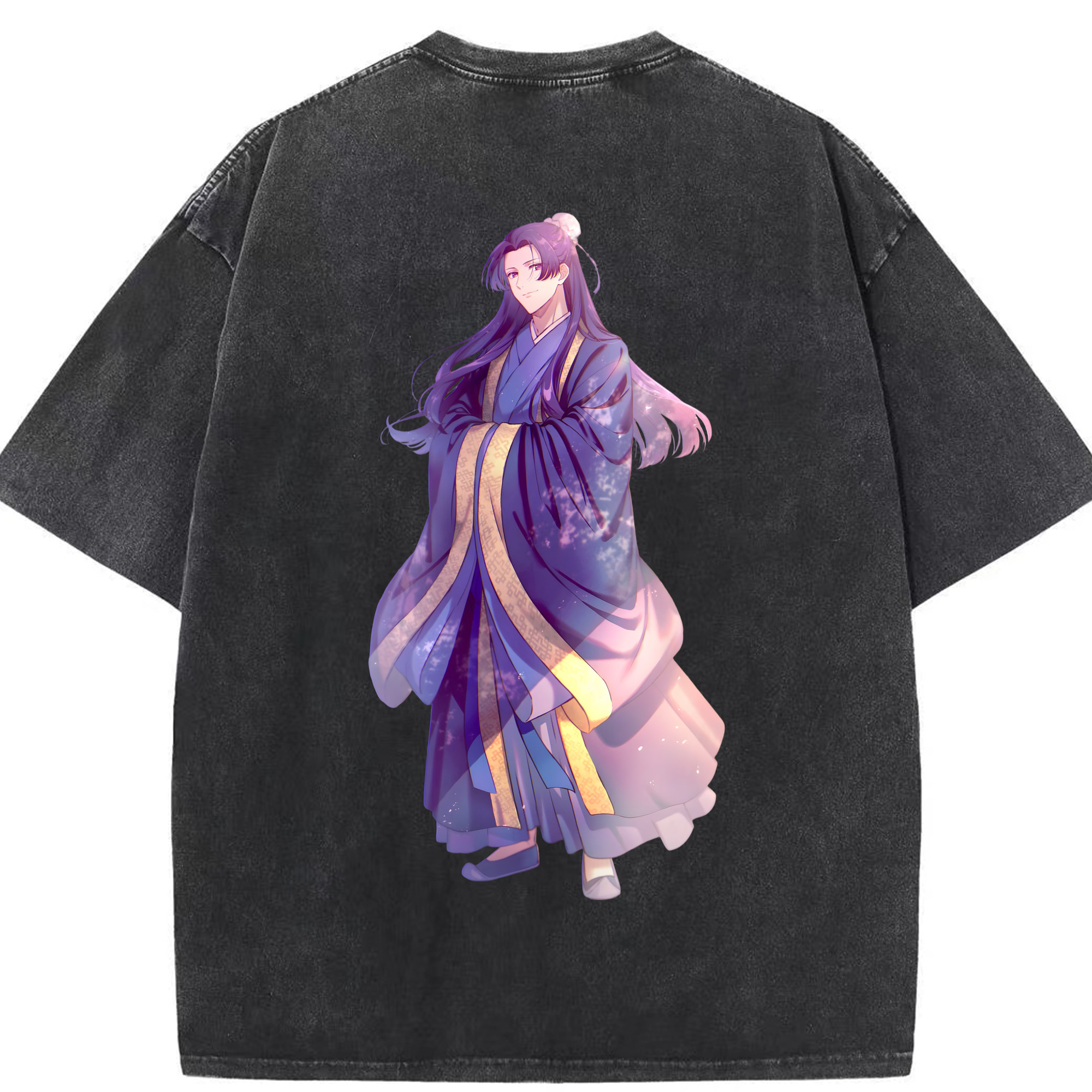 （画像用） 薬屋のひとりごと The Apothecary Diaries 綿100% ヴィンテージ風 半袖Tシャツ（背面プリント）
