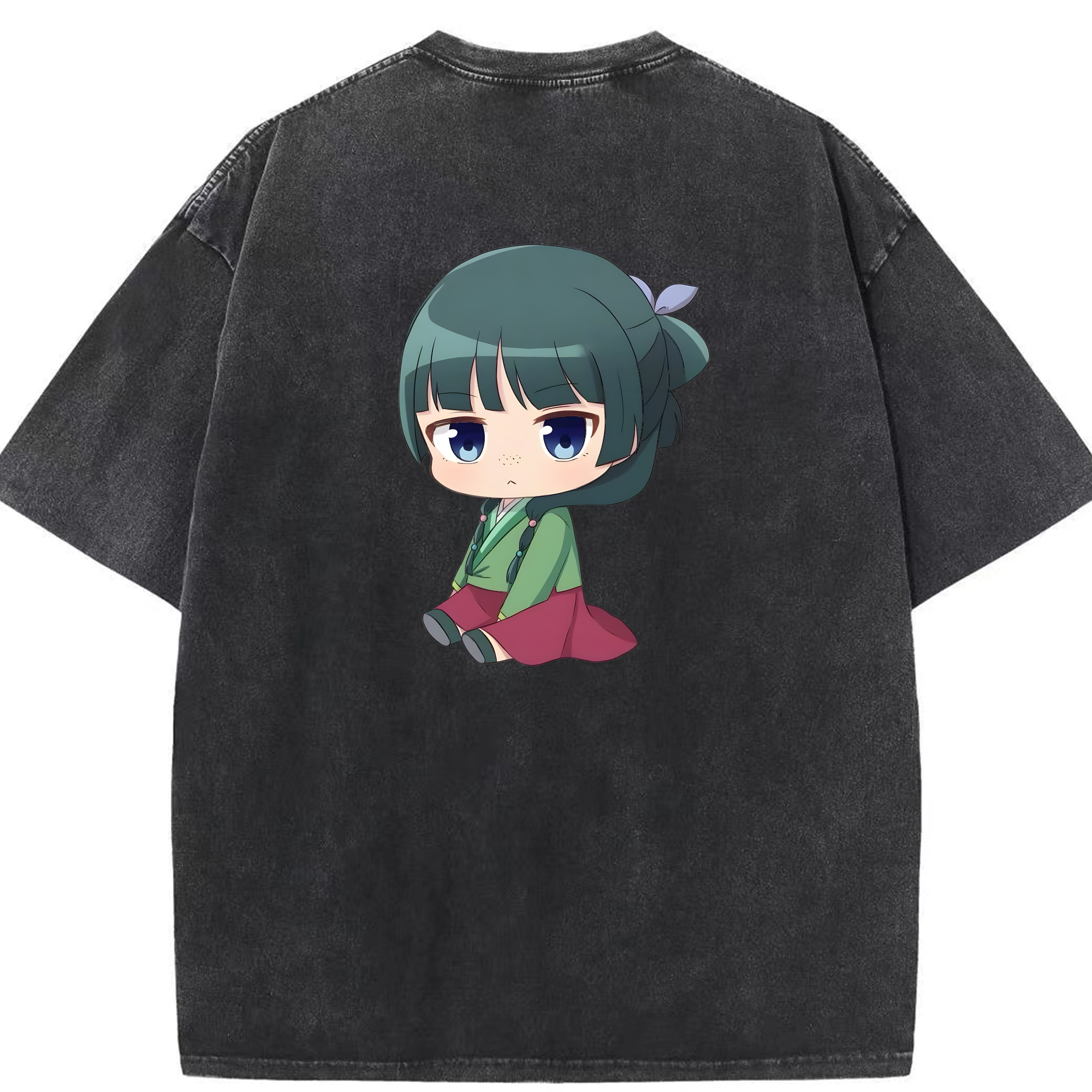 （画像用） 薬屋のひとりごと The Apothecary Diaries 綿100% ヴィンテージ風 半袖Tシャツ（背面プリント）