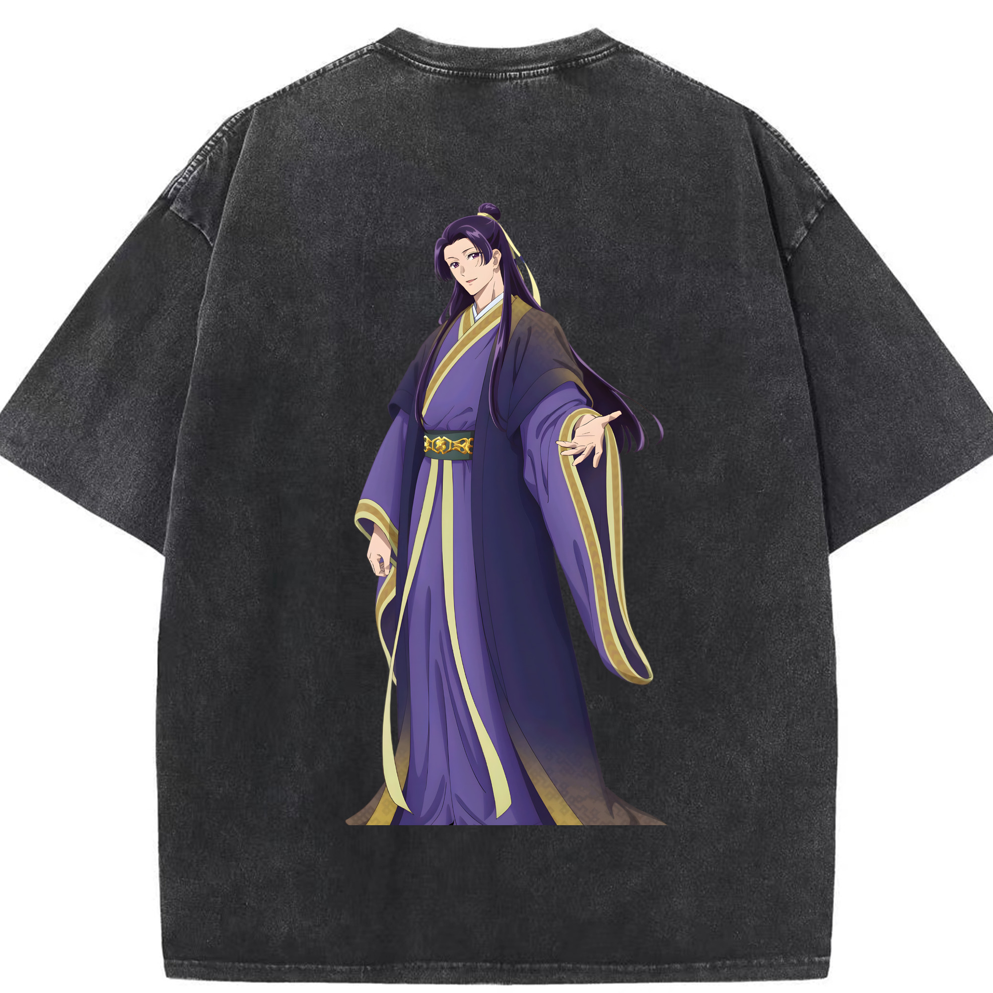 （画像用） 薬屋のひとりごと The Apothecary Diaries 綿100% ヴィンテージ風 半袖Tシャツ（背面プリント）