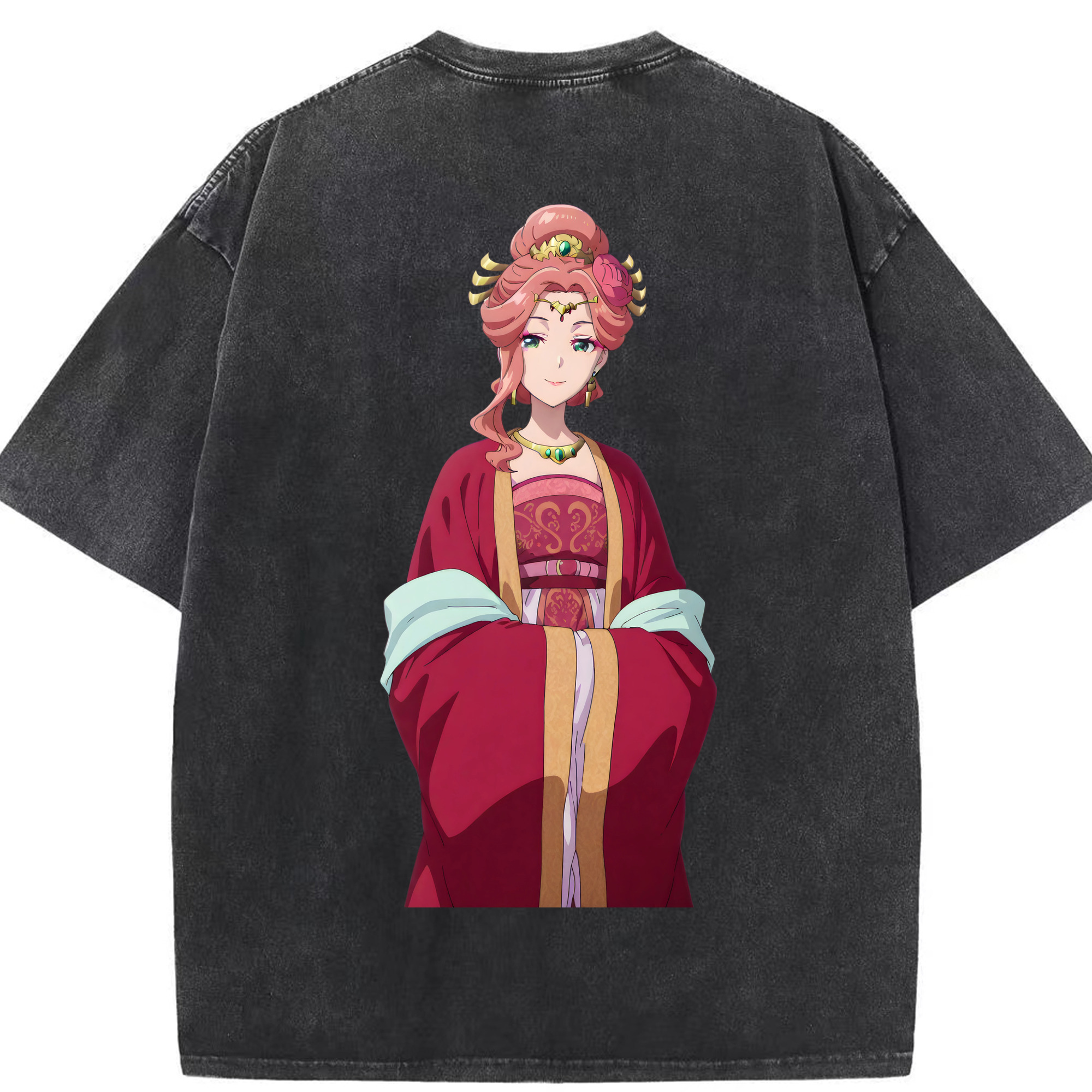 （画像用） 薬屋のひとりごと The Apothecary Diaries 綿100% ヴィンテージ風 半袖Tシャツ（背面プリント）