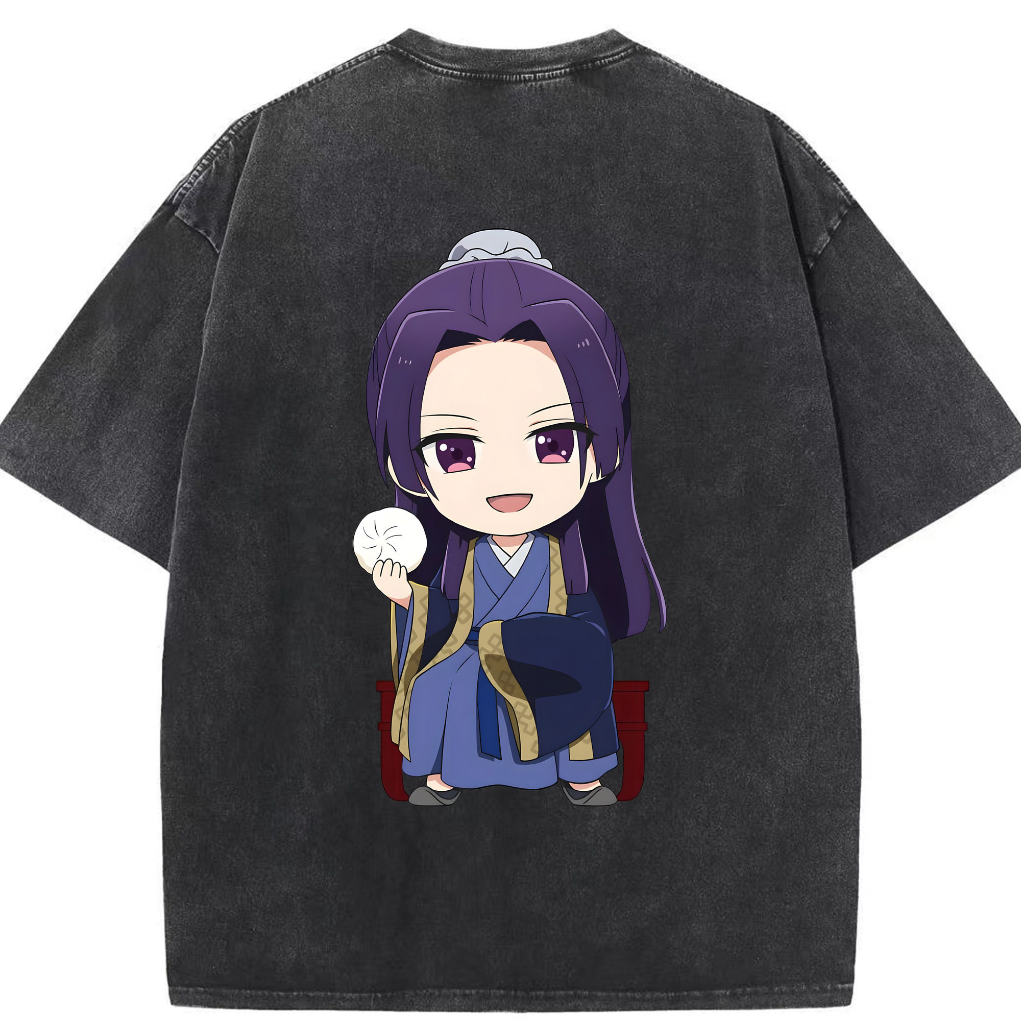 （画像用） 薬屋のひとりごと The Apothecary Diaries 綿100% ヴィンテージ風 半袖Tシャツ（背面プリント）