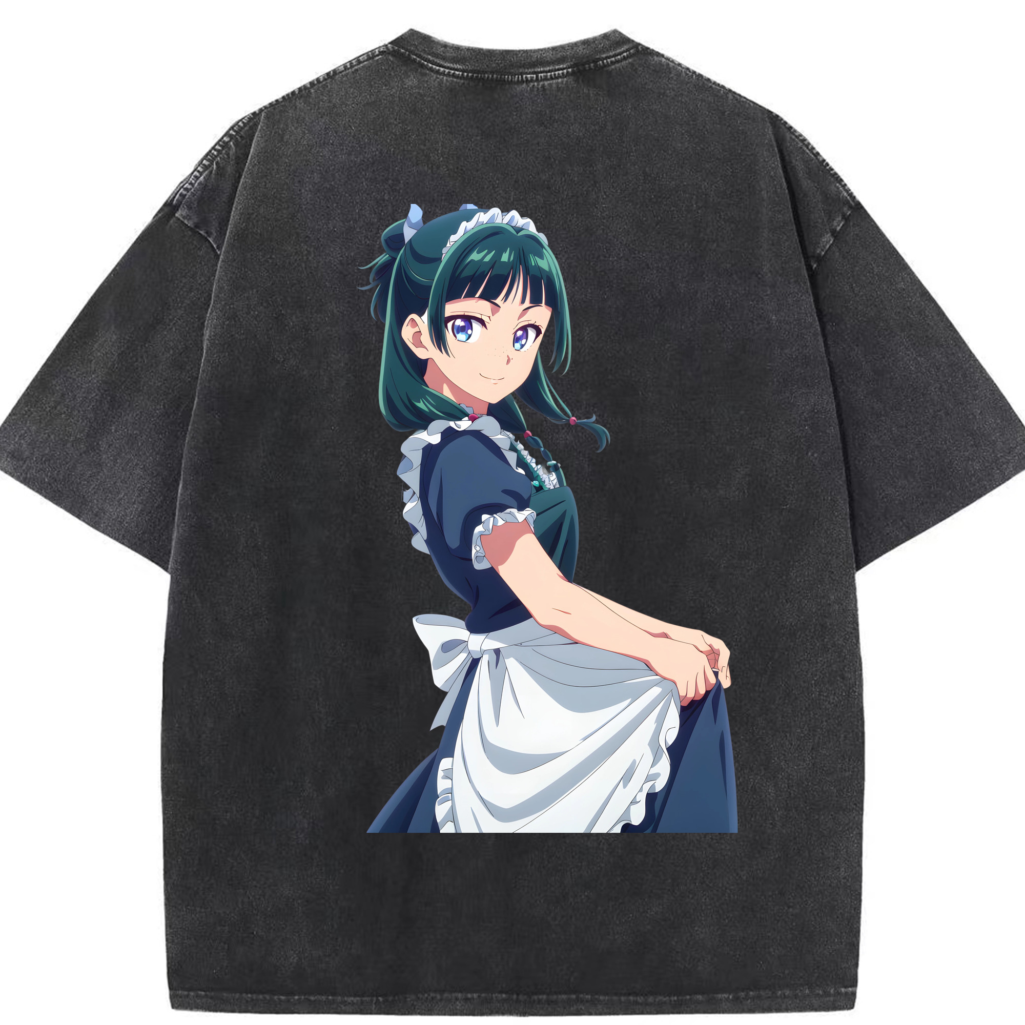 （画像用） 薬屋のひとりごと The Apothecary Diaries 綿100% ヴィンテージ風 半袖Tシャツ（背面プリント）