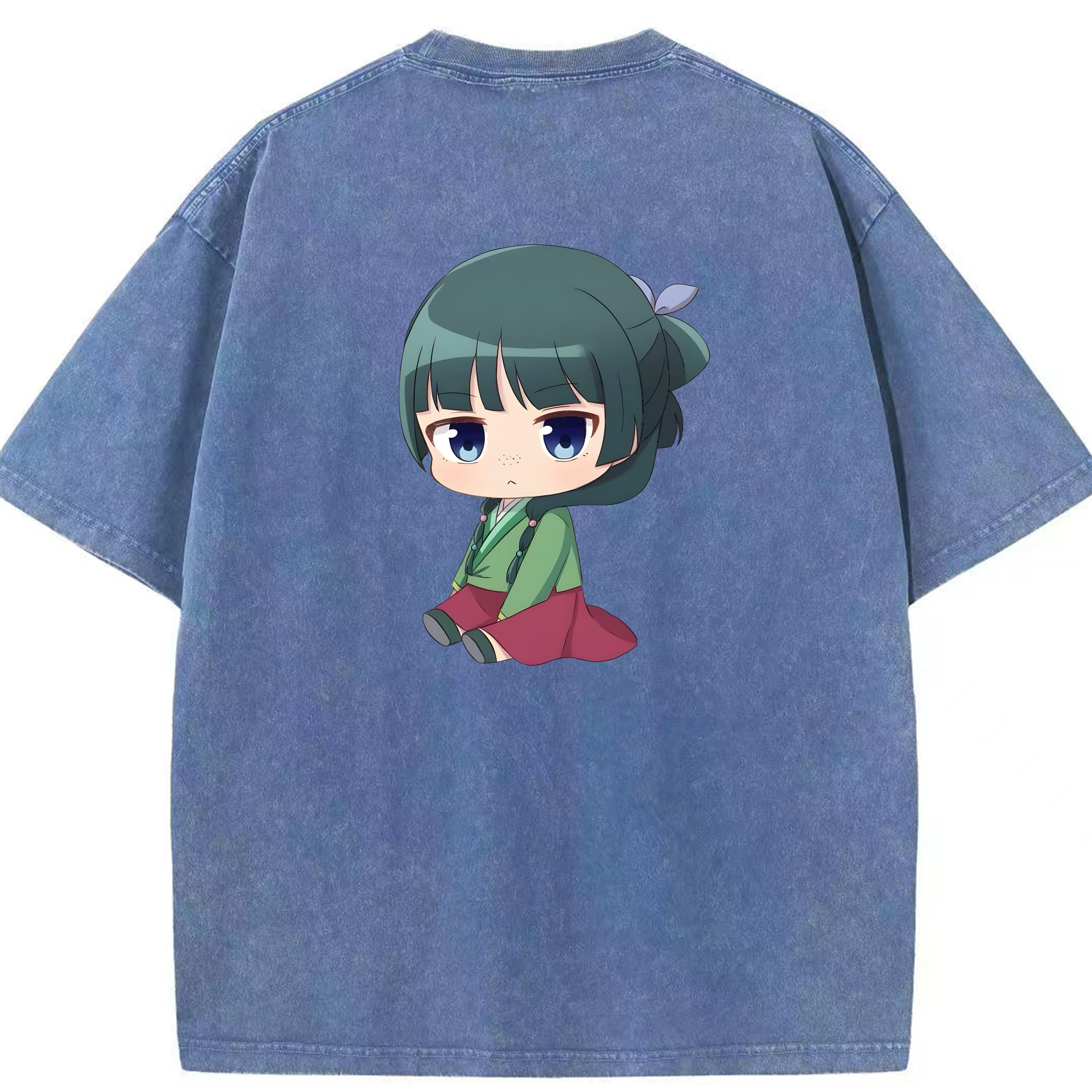 （画像用） 薬屋のひとりごと The Apothecary Diaries 綿100% ヴィンテージ風 半袖Tシャツ（背面プリント）